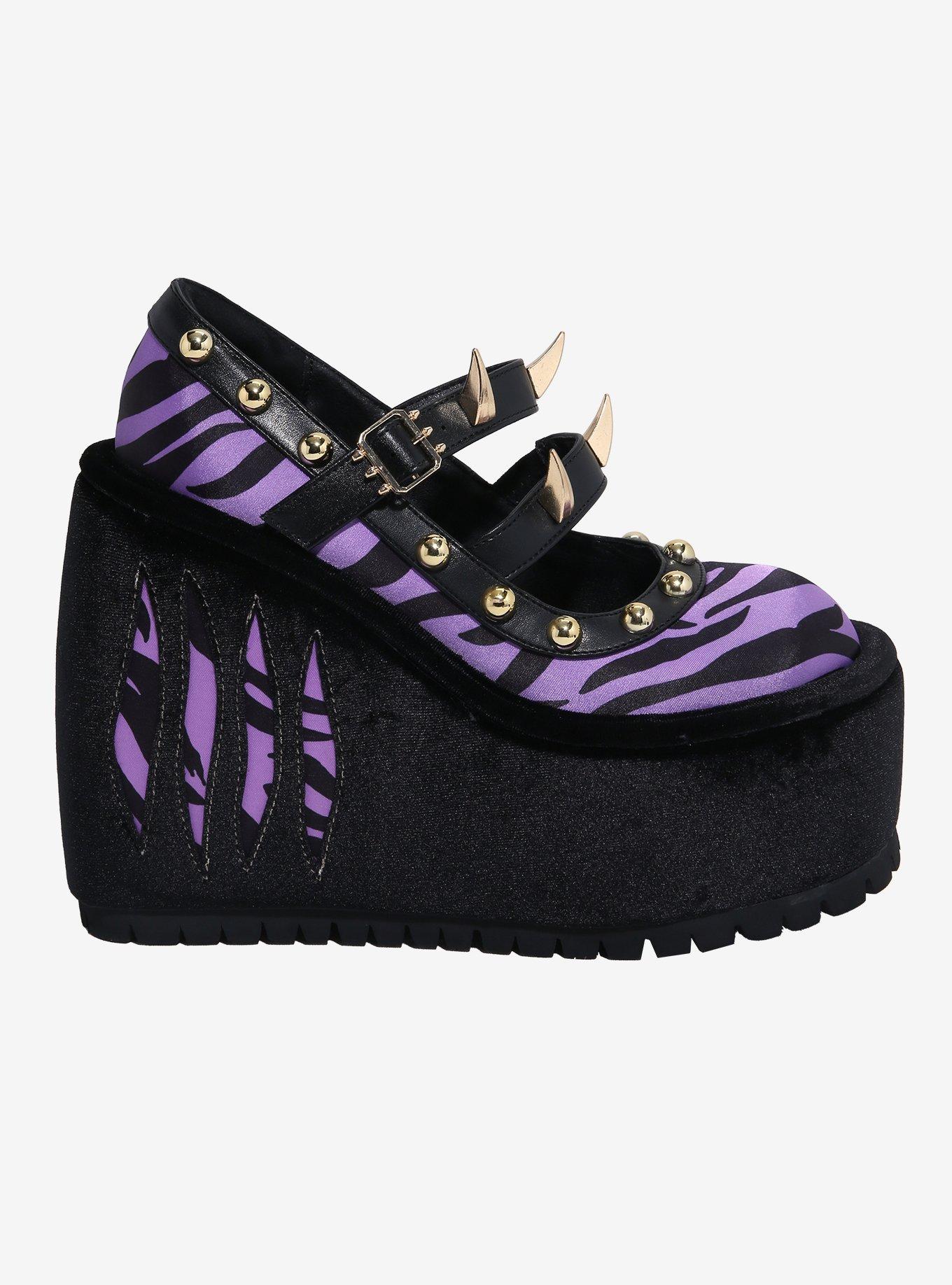 Koi X Monster High Clawdeen Platform Mary Janes, MULTI, alternate