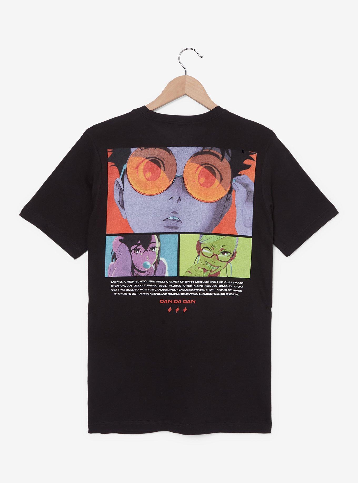 Dandadan Tonal Portraits T-Shirt, BLACK, alternate