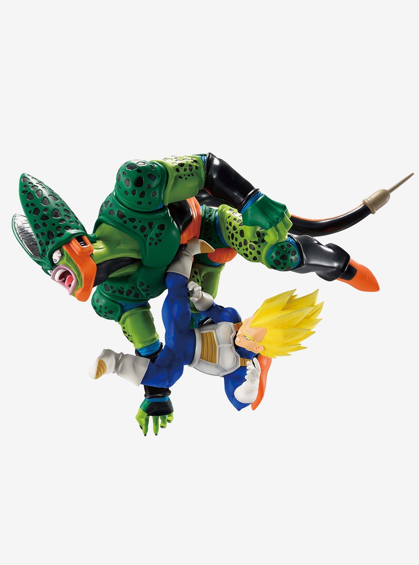 Bandai Spirits Dragon Ball Ichibansho Revible Moment Vegeta vs. Cell(Dragon History II) Figure