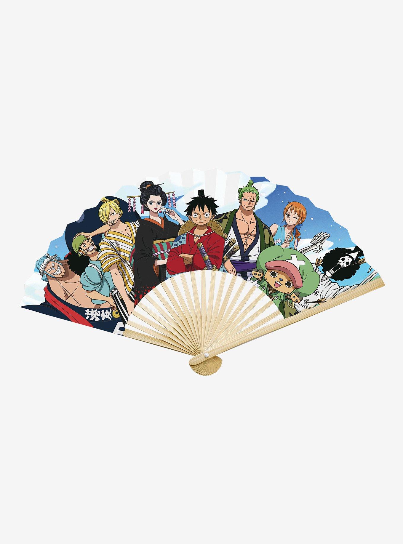 One Piece Mousepad Keychain & Fan Bundle, , hi-res