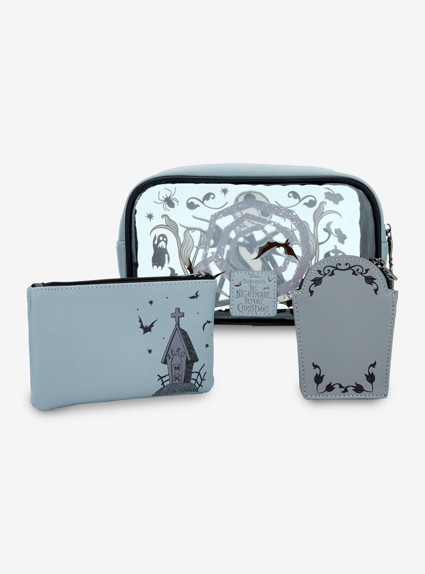 Disney The Nightmare Before Christmas Tonal Characters Cosmetic Bag Set - BoxLunch Exclusive, , alternate