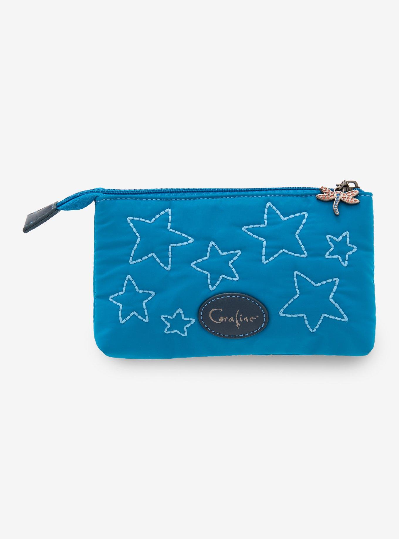 Coraline Stars Quilted Cosmetic Bag — BoxLunch Exclusive, , hi-res