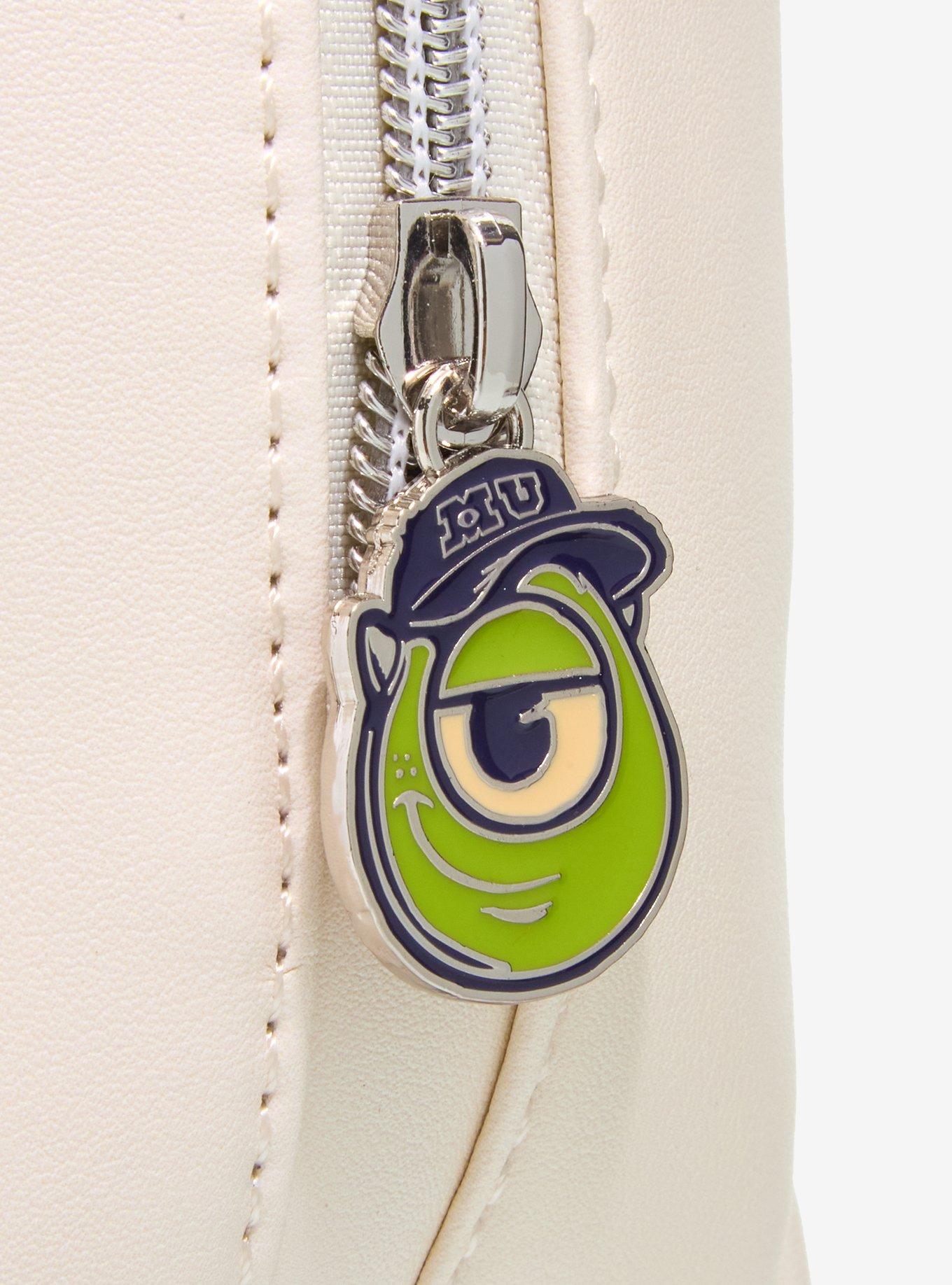 Disney Pixar Monsters University Chennile Logo Cosmetic Bag - BoxLunch Exclusive, , alternate