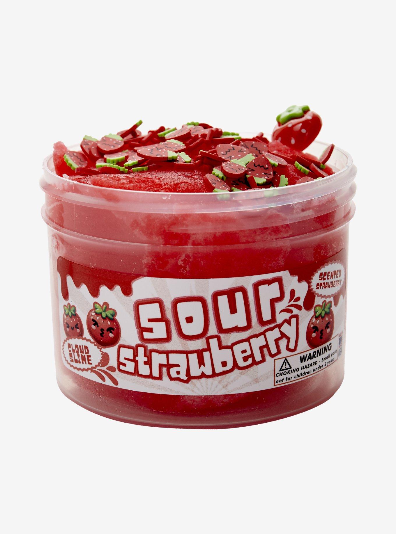 Dope Slimes Sour Strawberry Scented Slime