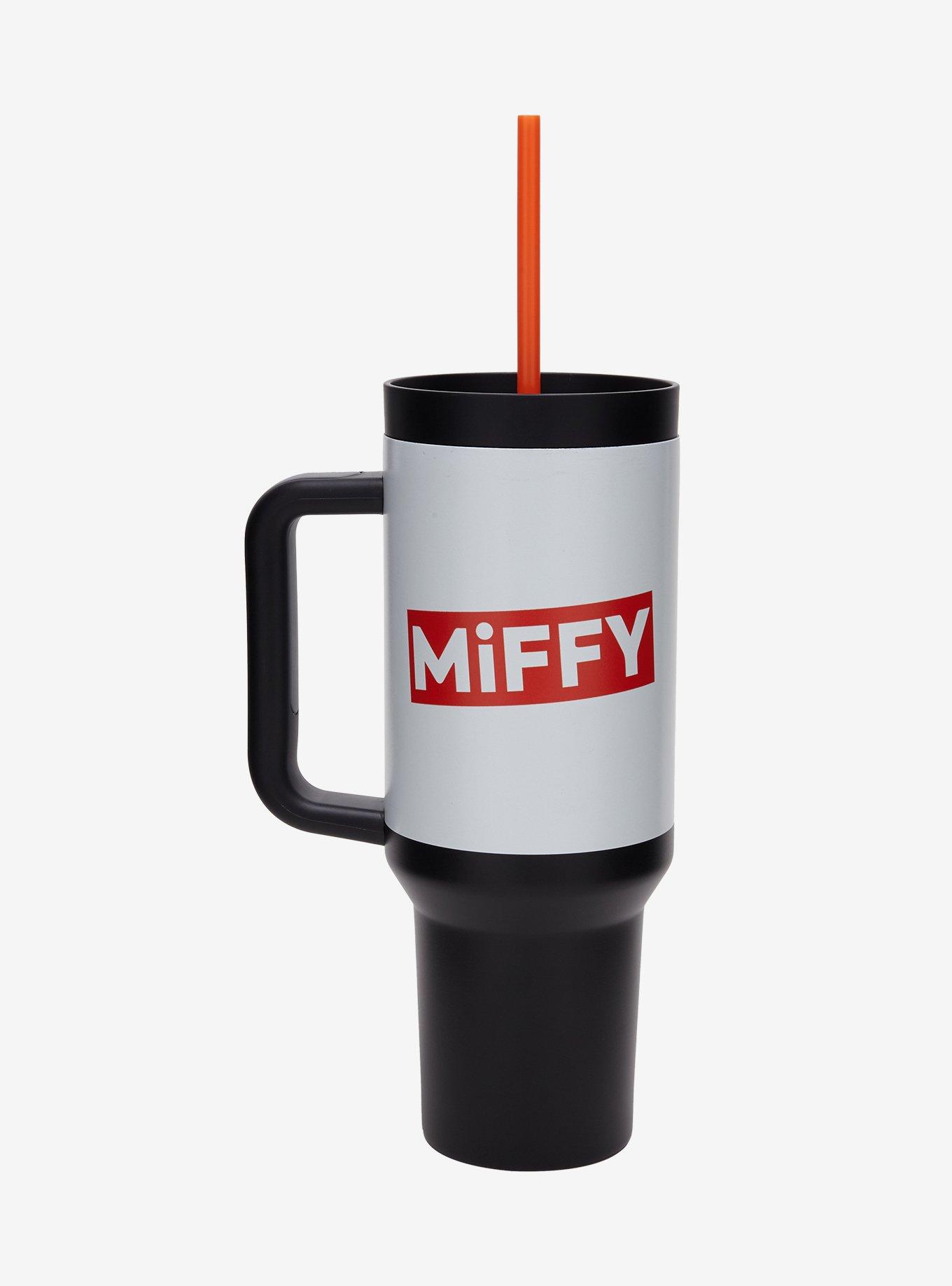Miffy Face Straw Tumbler With Handle, , alternate