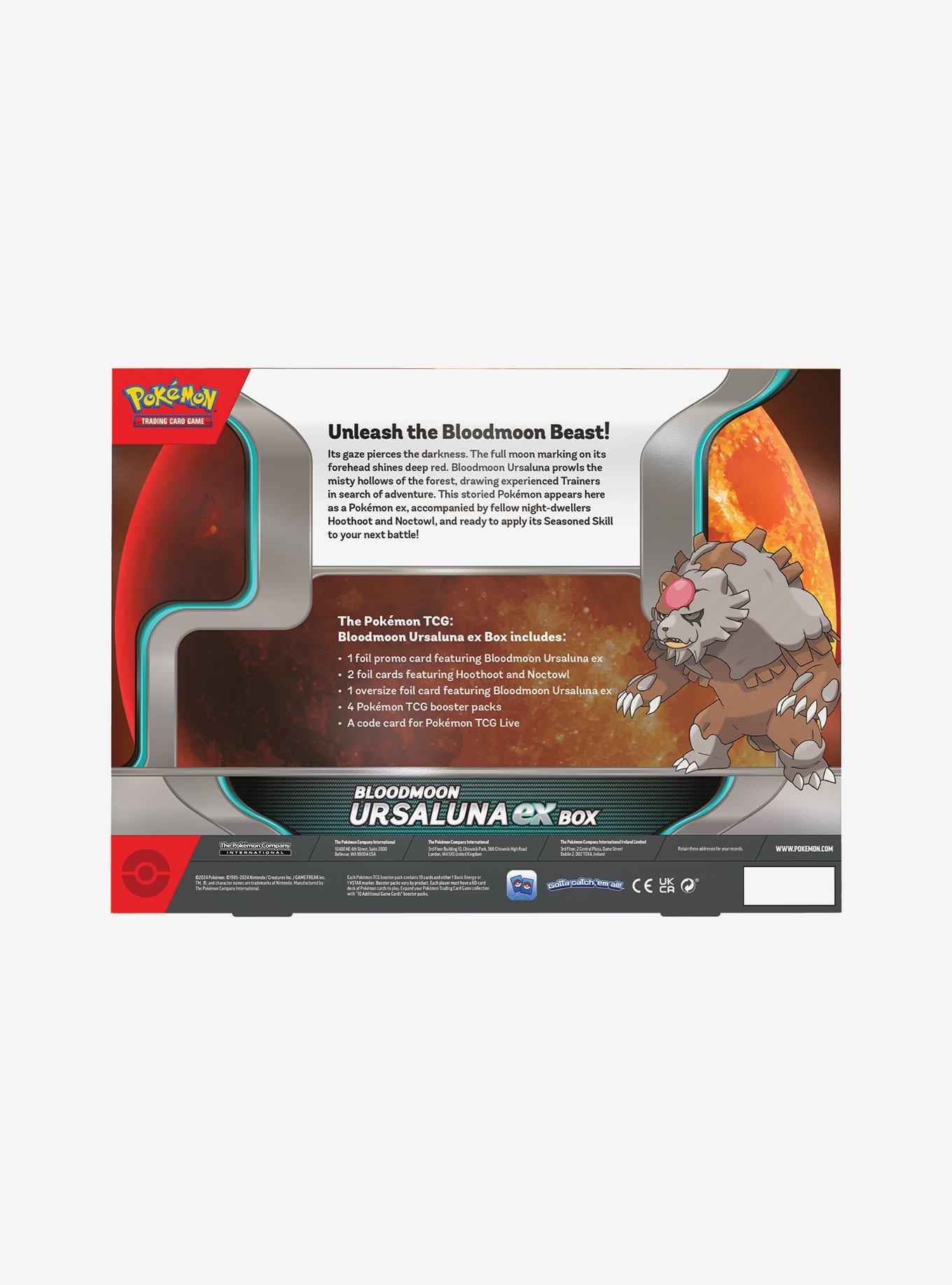 Pokemon TCG: Bloodmoon Ursaluna Ex Box, , hi-res