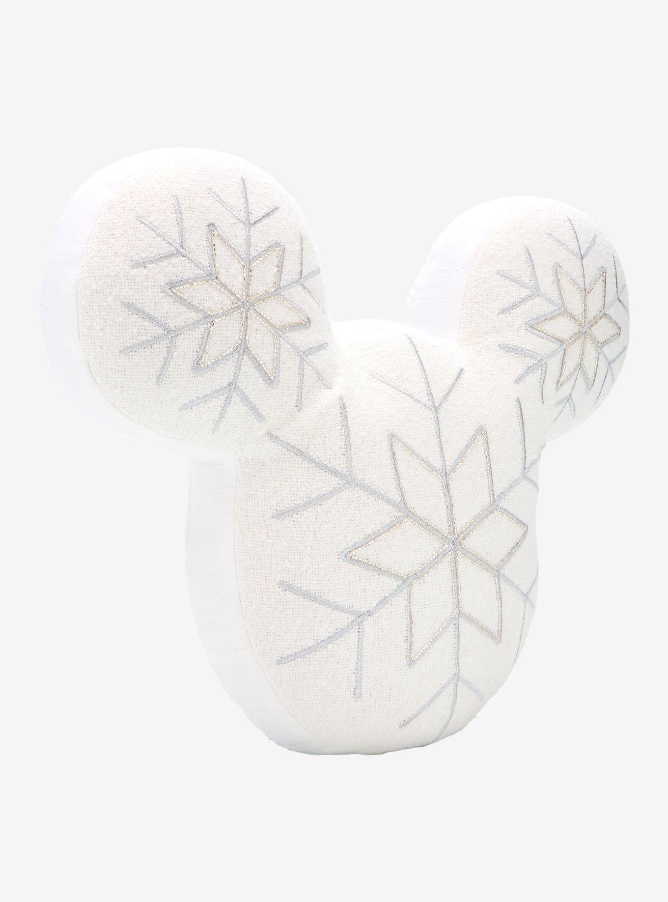 Disney Mickey Mouse Snowflake Figural Pillow