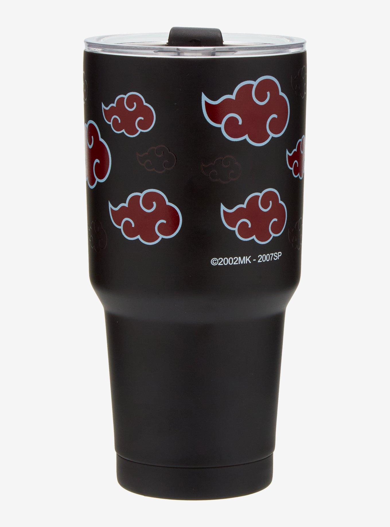 Naruto Shippuden Akatsuki Cloud Travel Mug - BoXLunch Exclusive, , hi-res