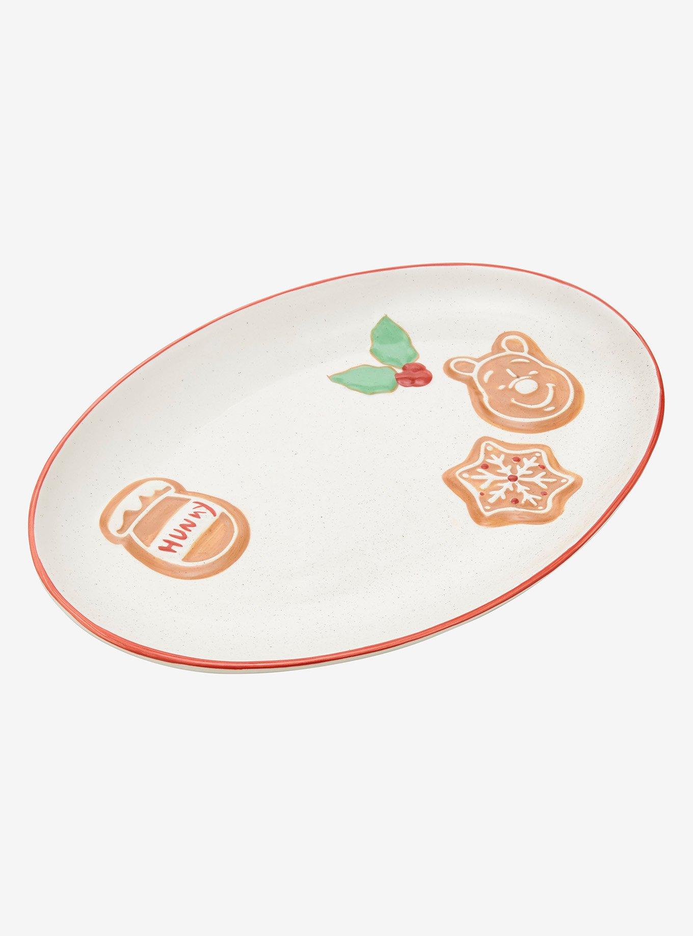 Disney Winnie the Pooh Christmas Cookies Serving Platter - BoxLunch Exclusive, , hi-res