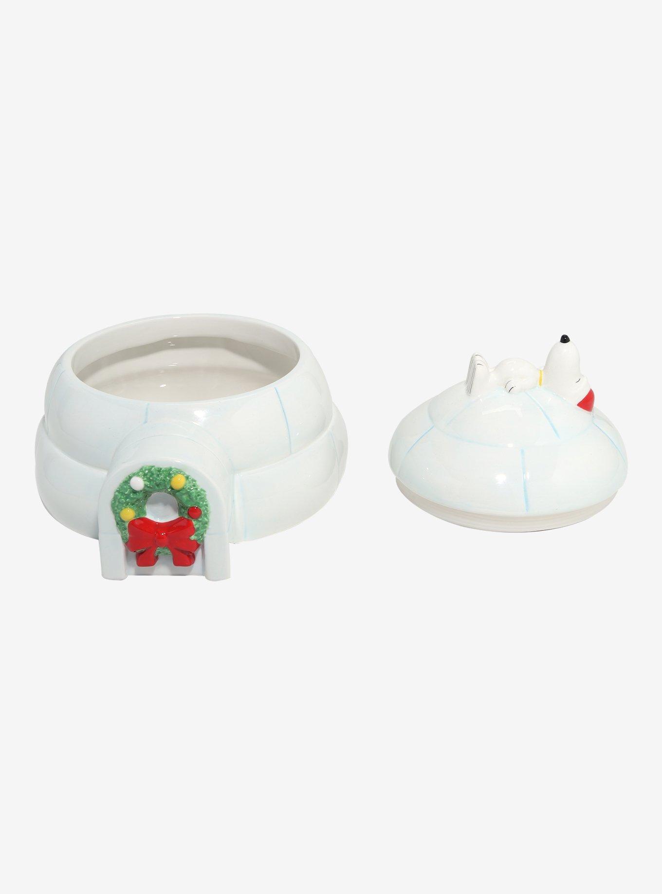Peanuts Snoopy Igloo Figural Cookie Jar, , alternate