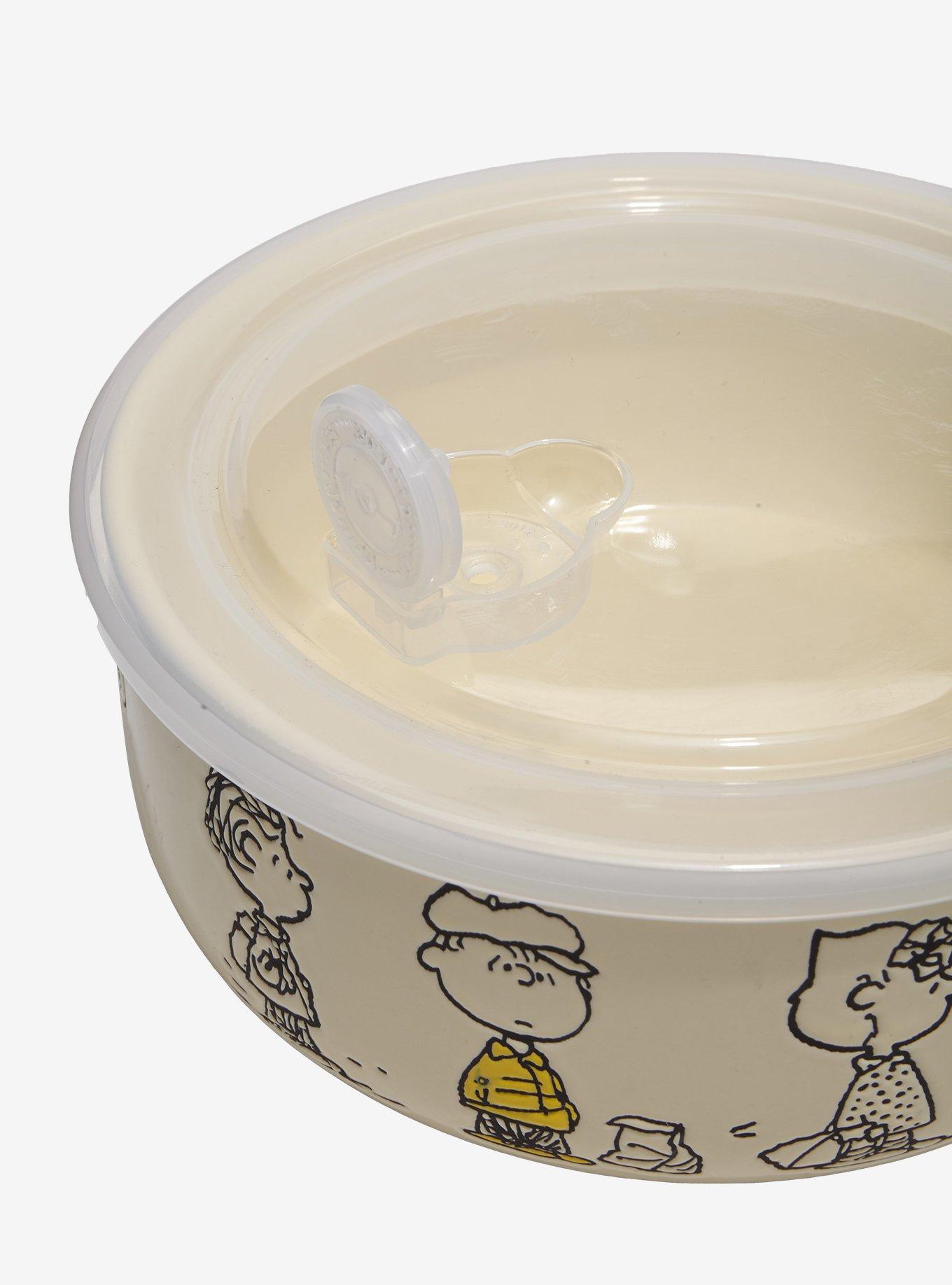 Peanuts Comic Strip Storage Bowl Set With Lids — BoxLunch Exclusive, , alternate