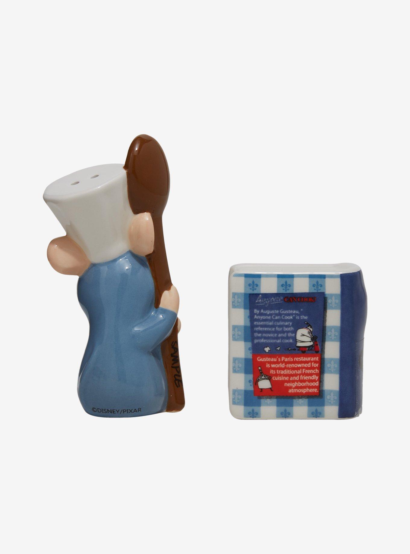 Disney Pixar Ratatouille Remy & Gusteau's Cookbook Figural Salt and Pepper Shakers - BoxLunch Exclusive, , alternate