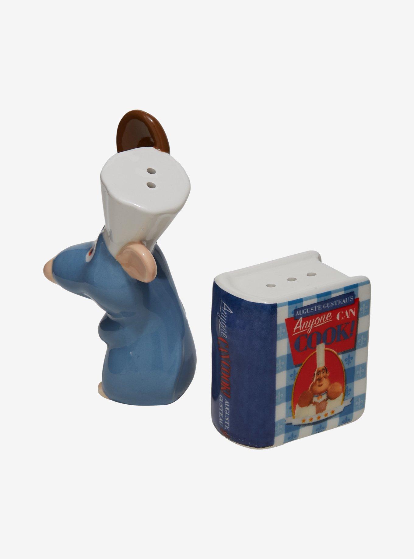 Disney Pixar Ratatouille Remy & Gusteau's Cookbook Figural Salt and Pepper Shakers - BoxLunch Exclusive, , alternate