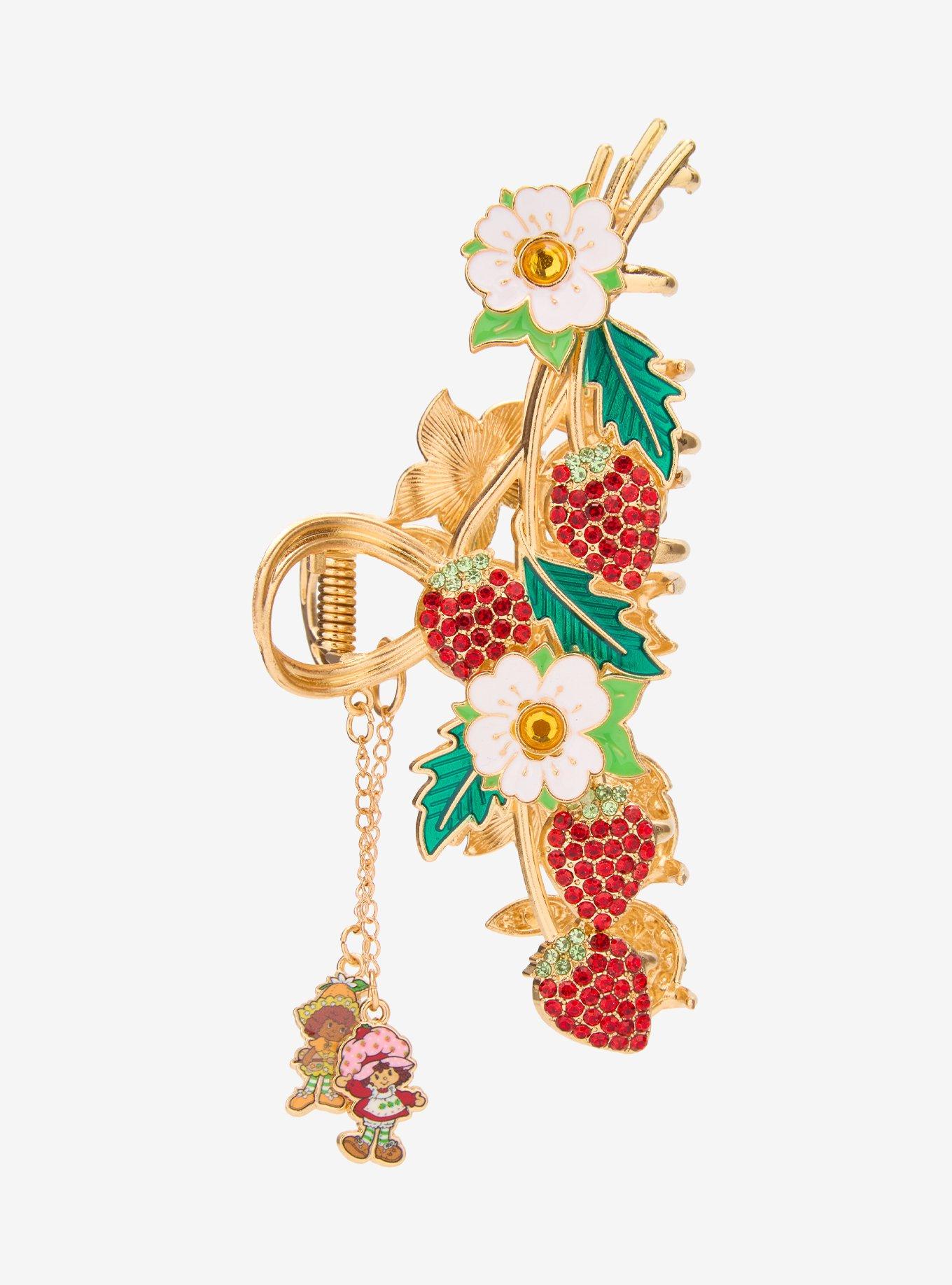 Strawberry Shortcake & Orange Blossom Double-Sided Claw Hair Clip, , hi-res