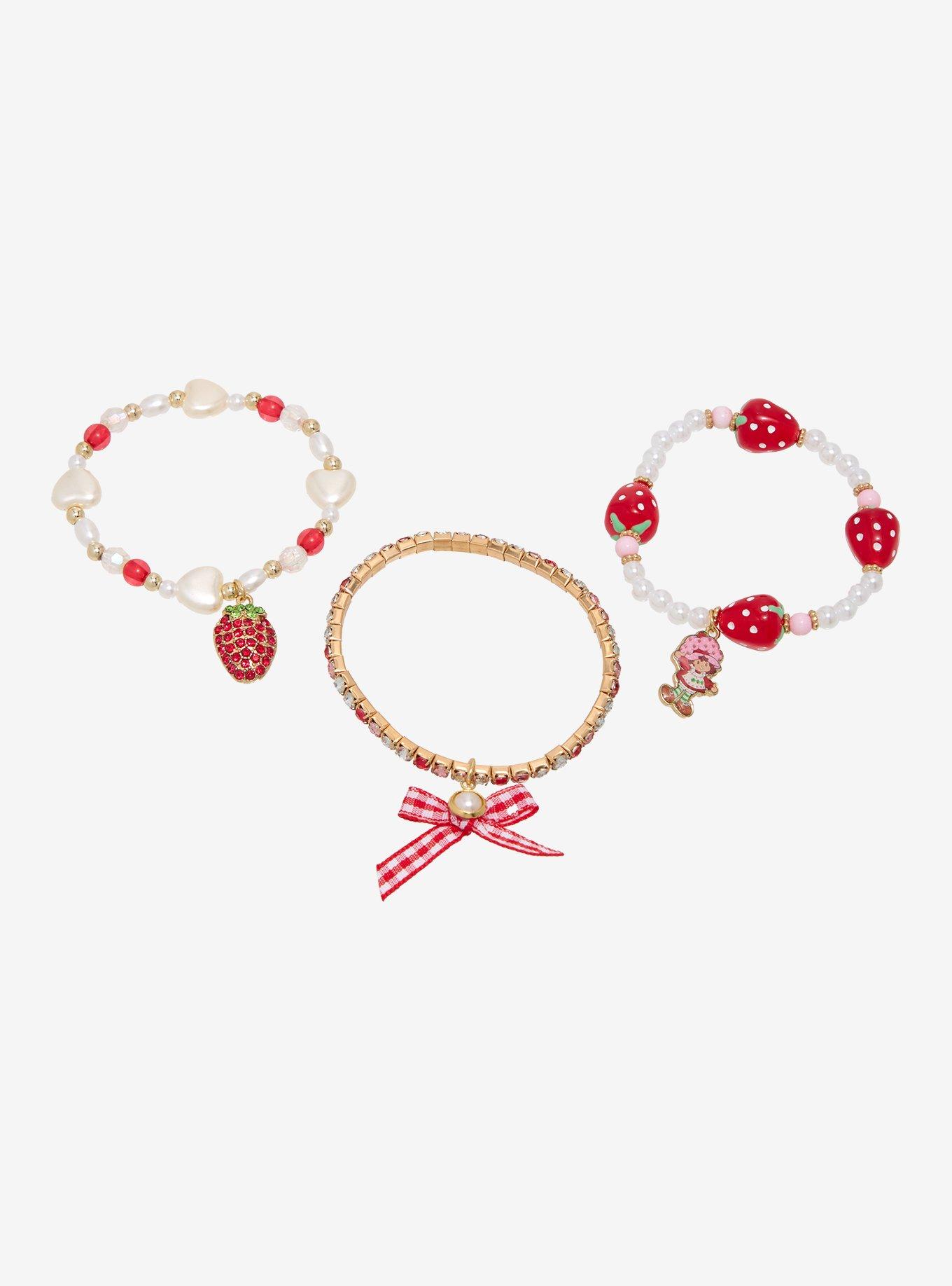 Strawberry Shortcake Strawberry Bracelet Set, , hi-res
