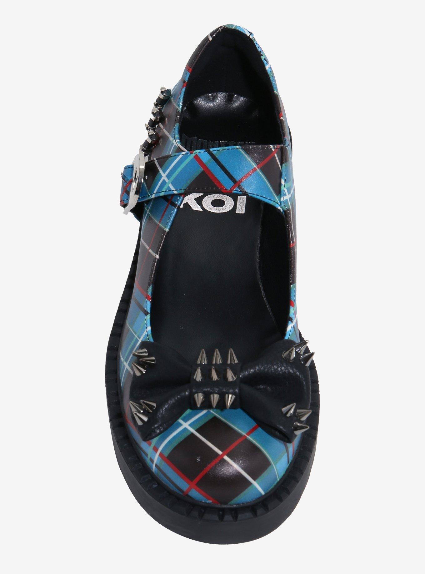 Koi X Monster High Frankie Stein Mary Janes, MULTI, alternate