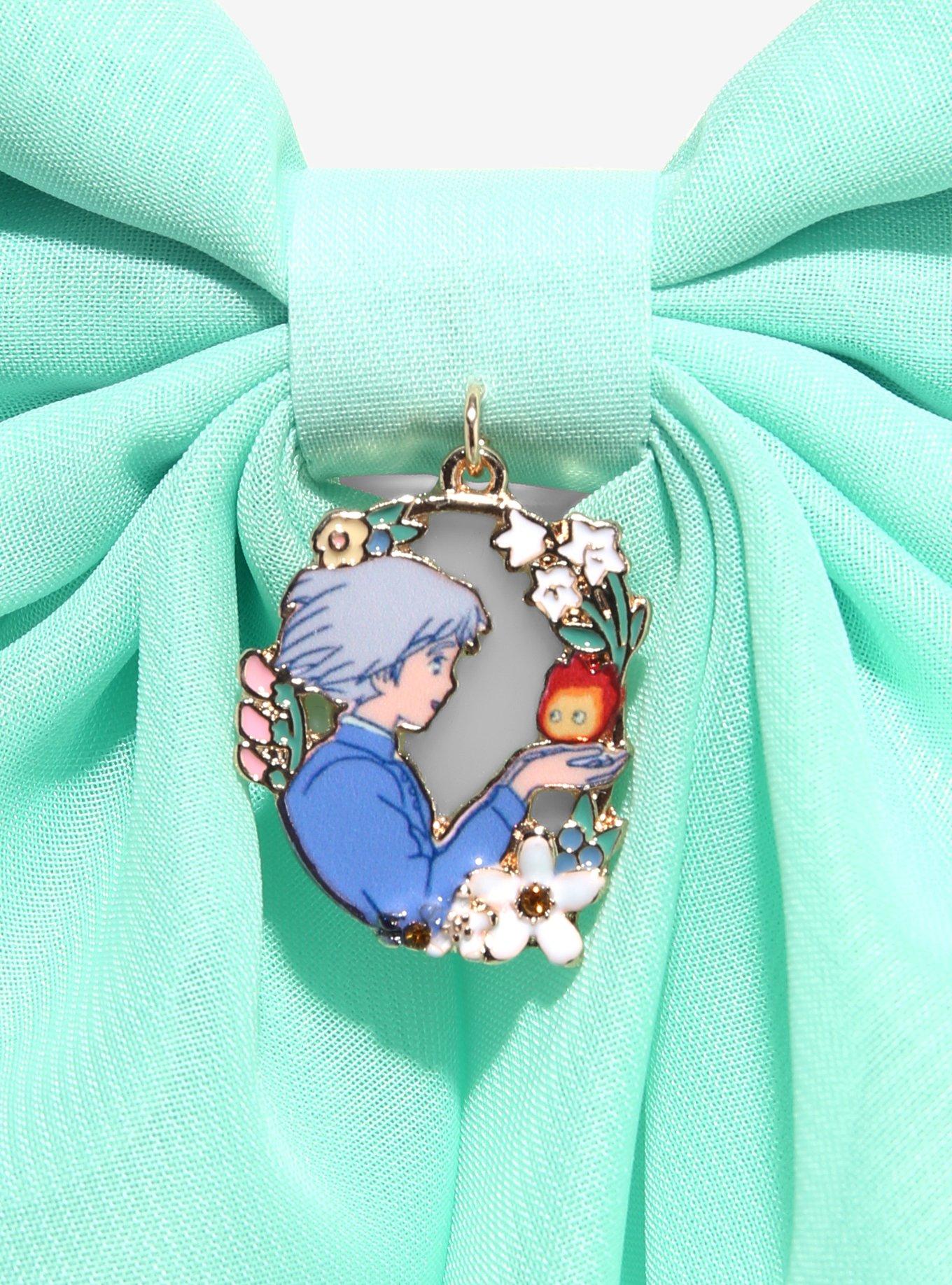 Studio Ghibli® Howl's Moving Castle Sophie & Calcifer Green Hair Bow