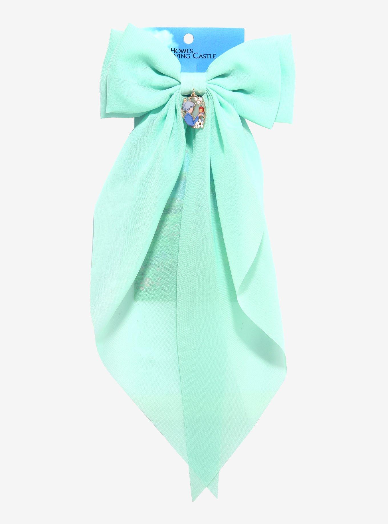 Studio Ghibli&reg; Howl's Moving Castle Sophie & Calcifer Green Hair Bow, , alternate