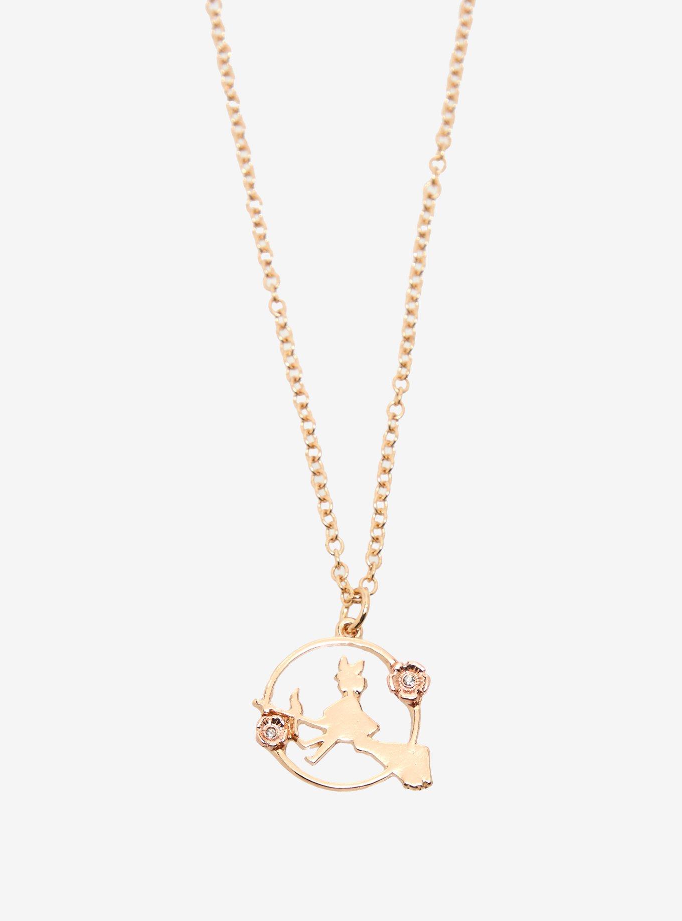 Studio Ghibli Kiki's Delivery Service Kiki Silhouette Necklace
