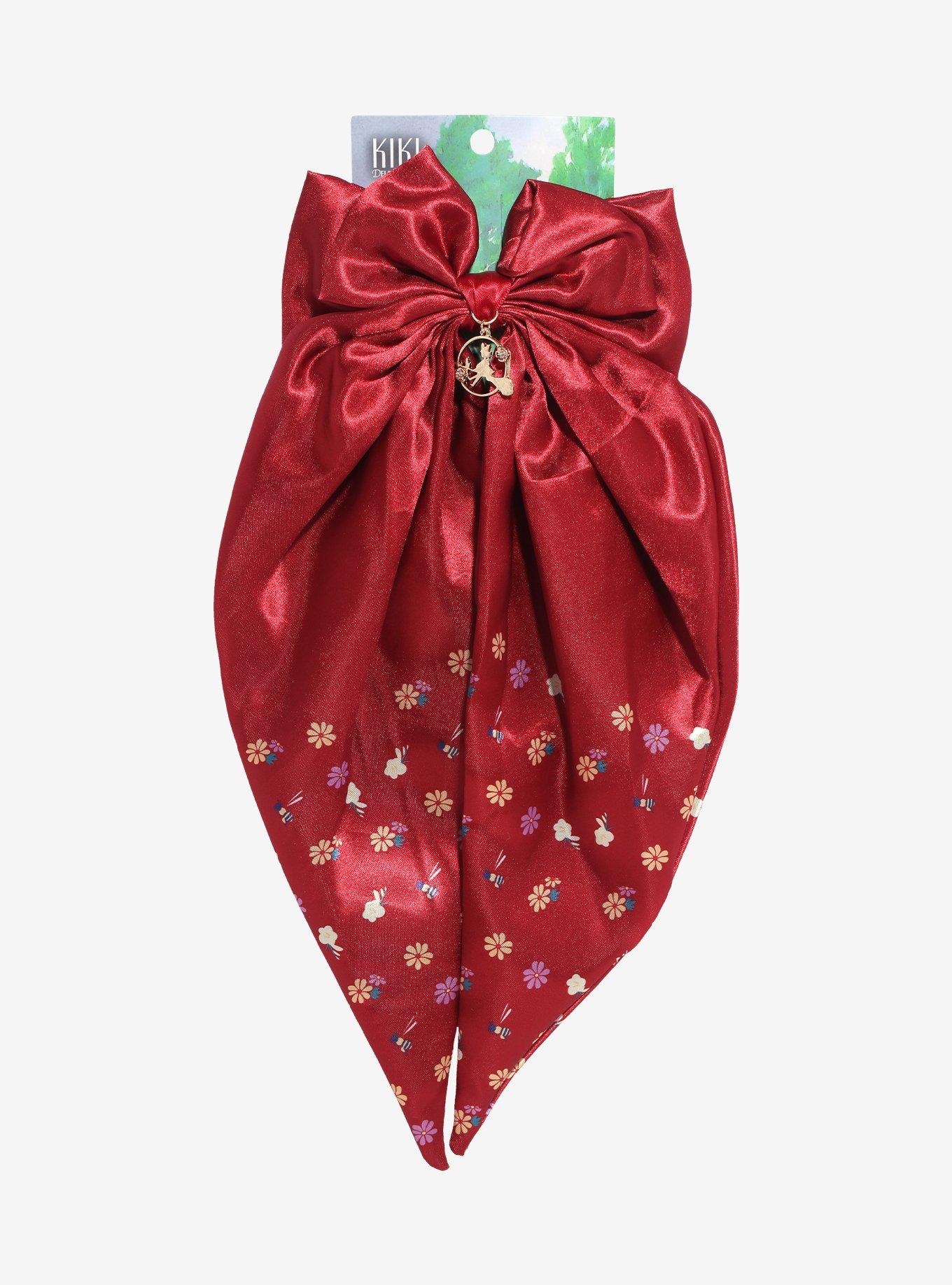 Studio Ghibli&reg; Kiki's Delivery Service Kiki Red Bow Hair Clip, , alternate