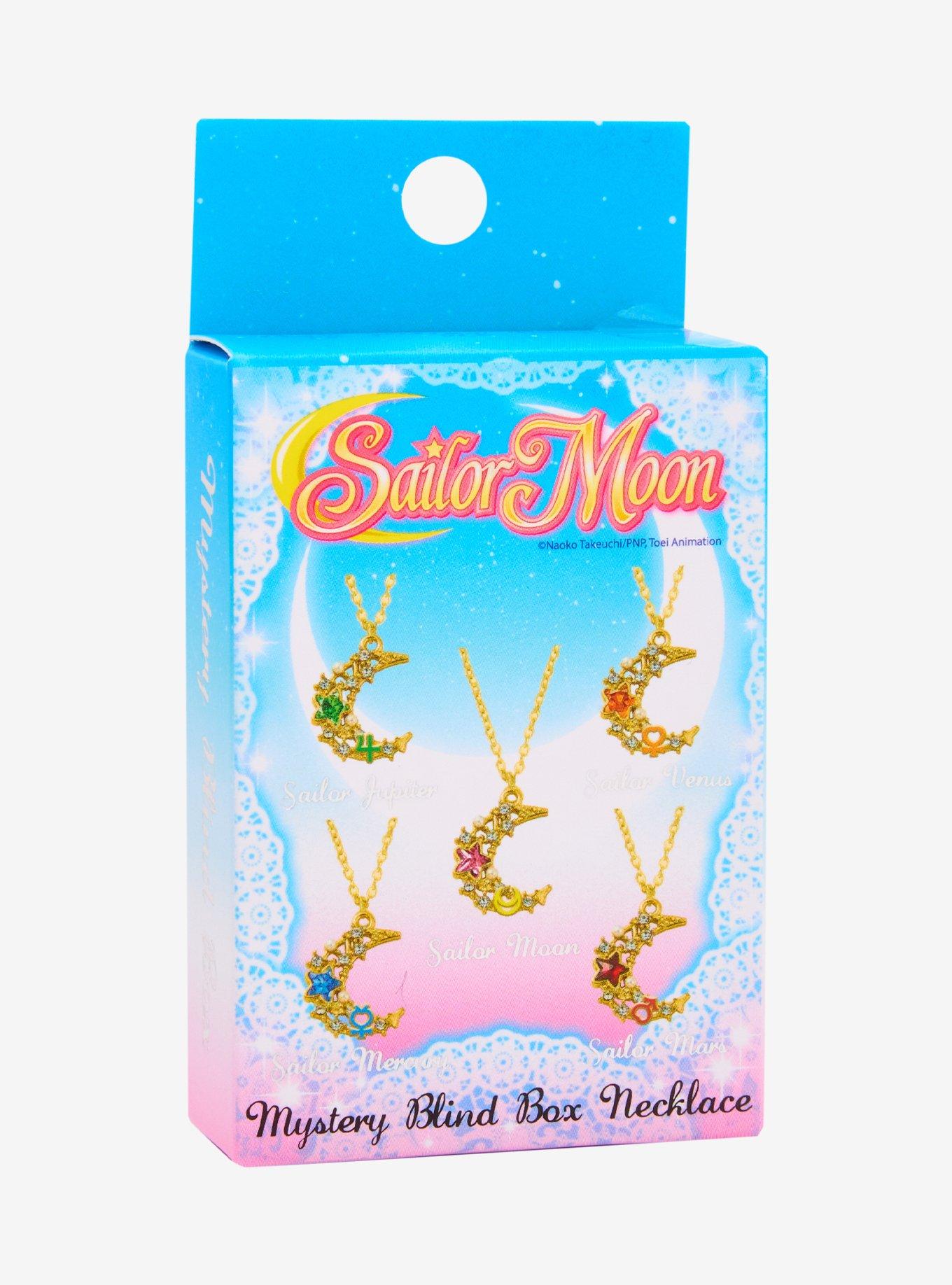 Sailor Moon Crescent Moon Charm Blind Box Necklace - BoxLunch Exclusive, , alternate