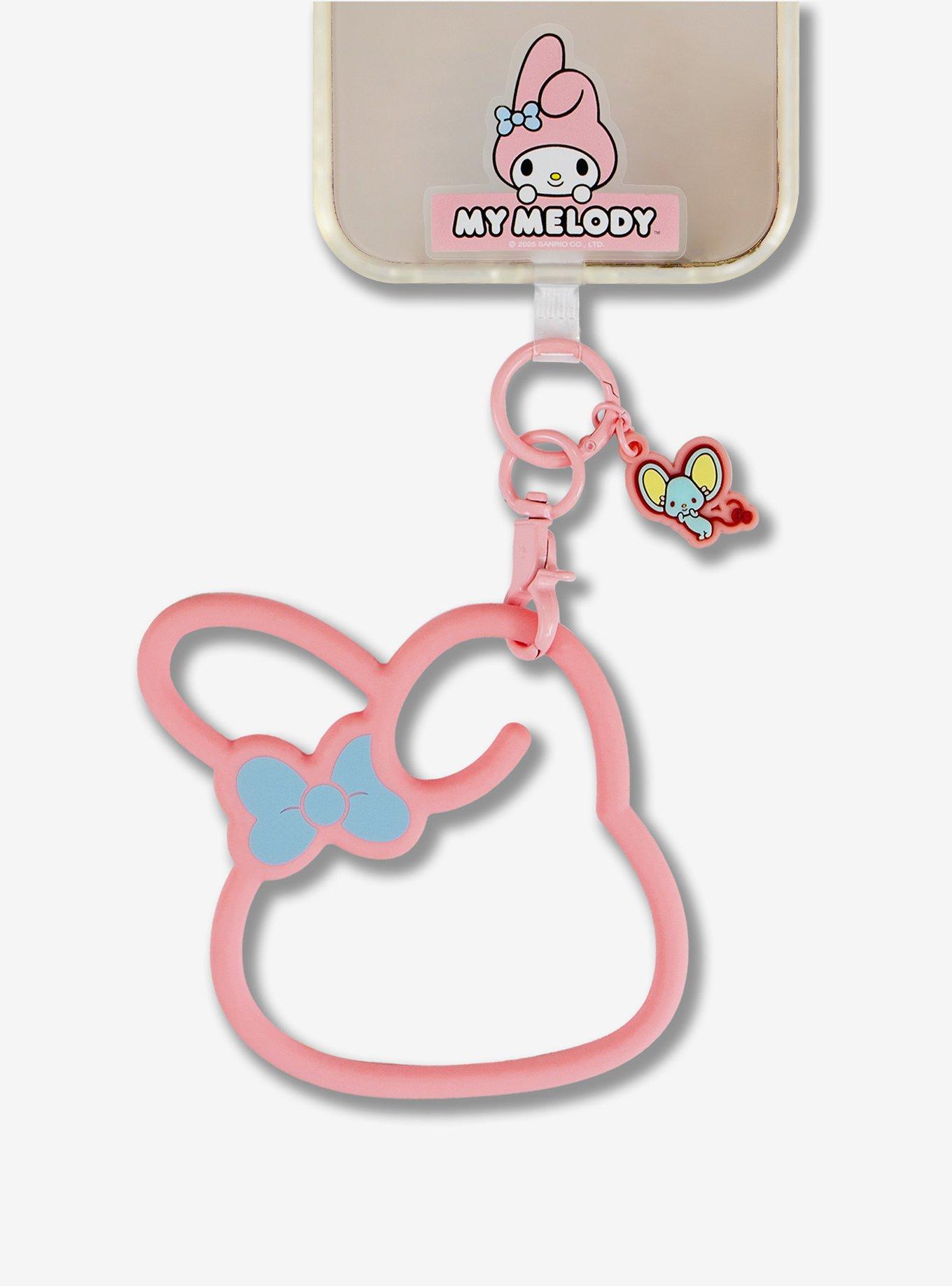Sonix Sanrio My Melody Silhouette Phone Charm Wristlet
