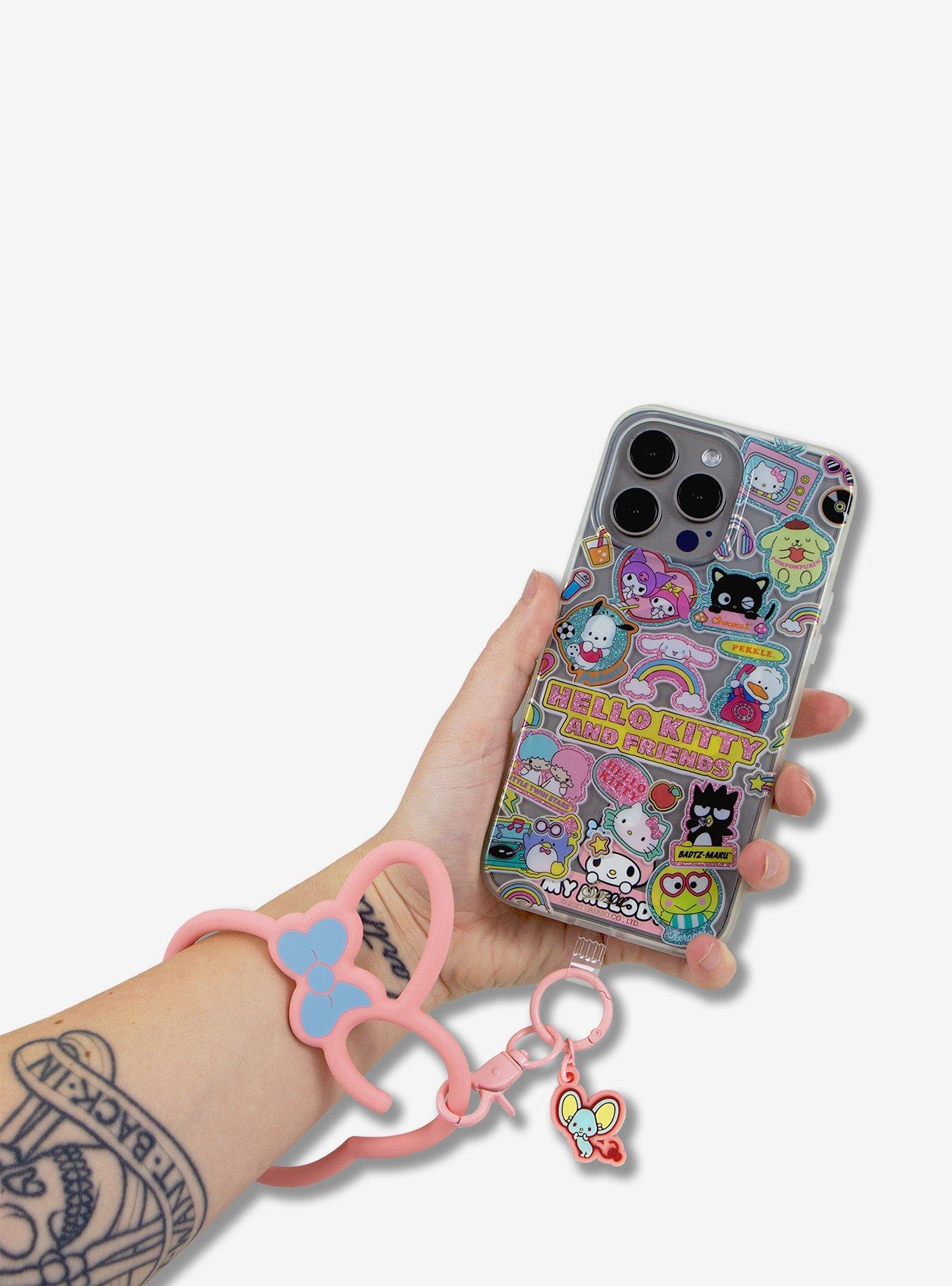 Sonix Sanrio My Melody Silhouette Phone Charm Wristlet