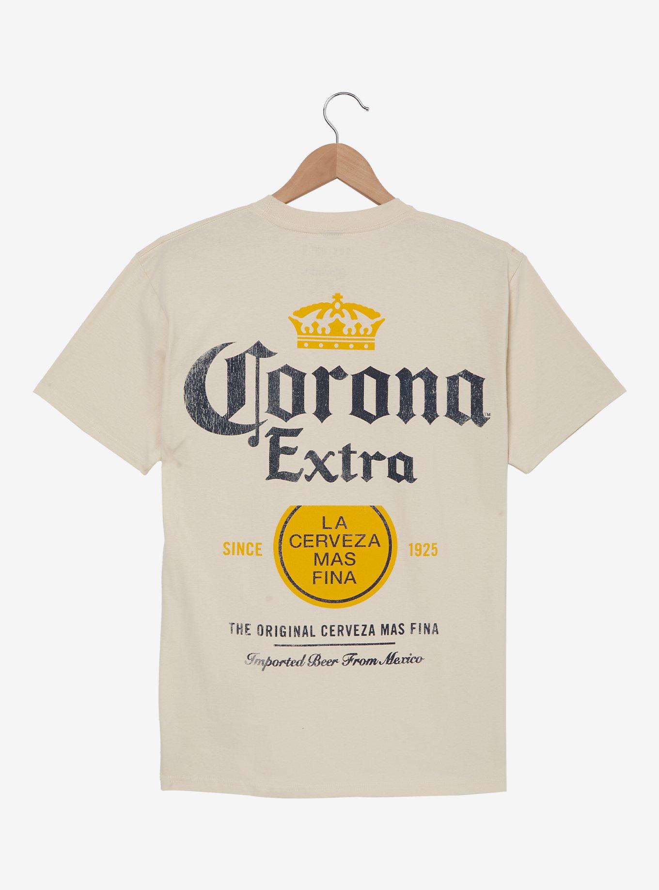 Corona Extra Vintage Logo T-Shirt — BoxLunch Exclusive, , hi-res