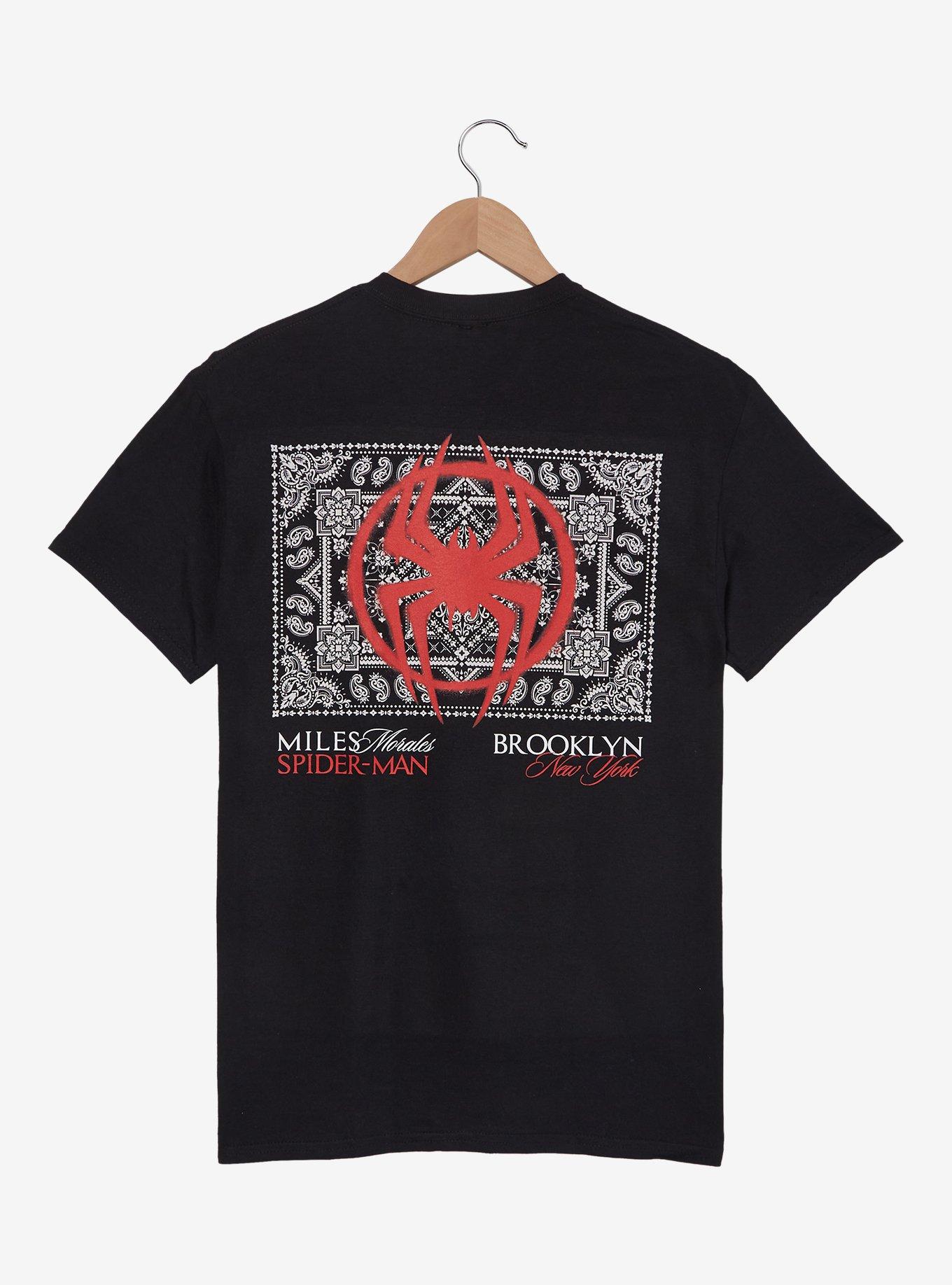 Marvel Spider-Man: Across the Spider-Verse Miles Morales T-Shirt — BoxLunch Exclusive, , hi-res