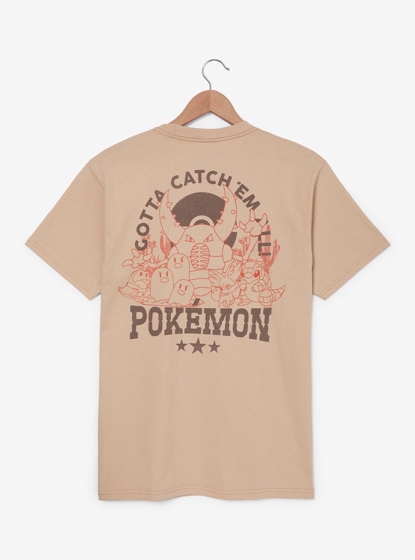 Pokémon Catch 'Em All Western Tonal T-Shirt, , hi-res