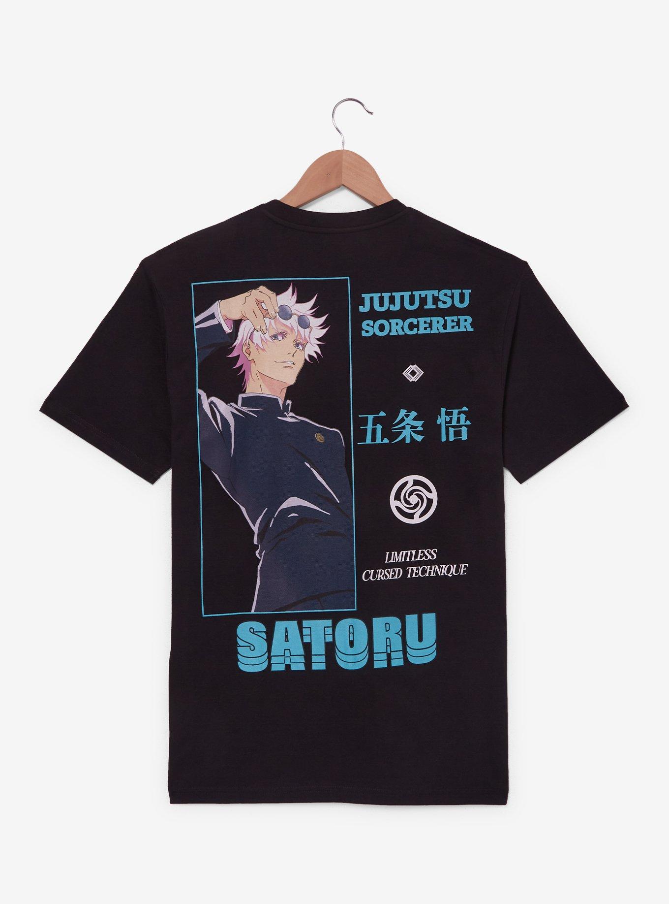 Jujutsu Kaisen Satoru Gojo Eyes Panel T-Shirt - BoxLunch Exclusive, , hi-res