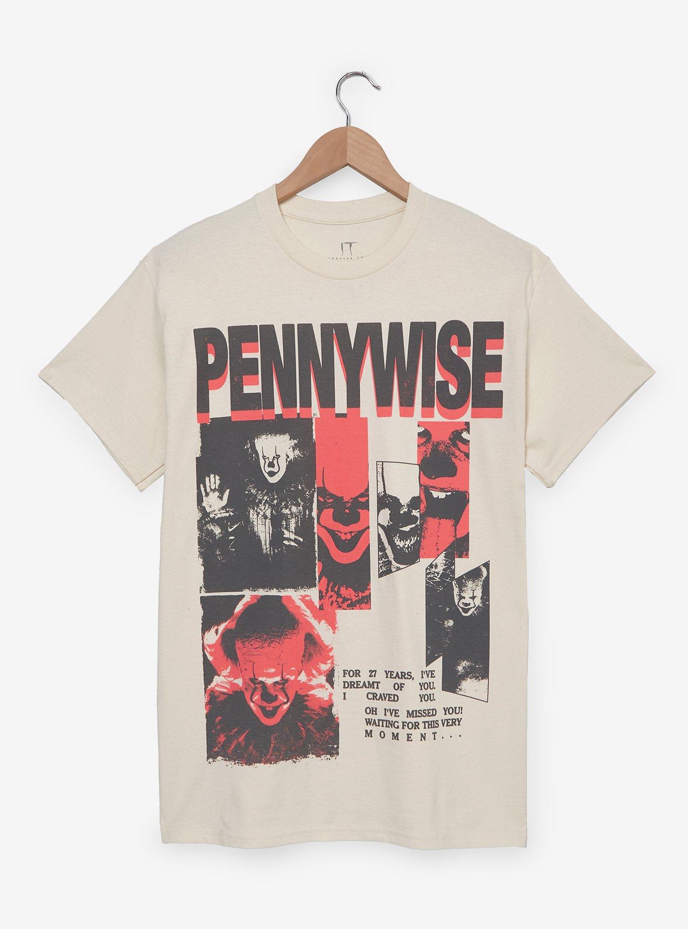 It Pennywise Multi-Portrait T-Shirt - BoxLunch Exclusive, , alternate