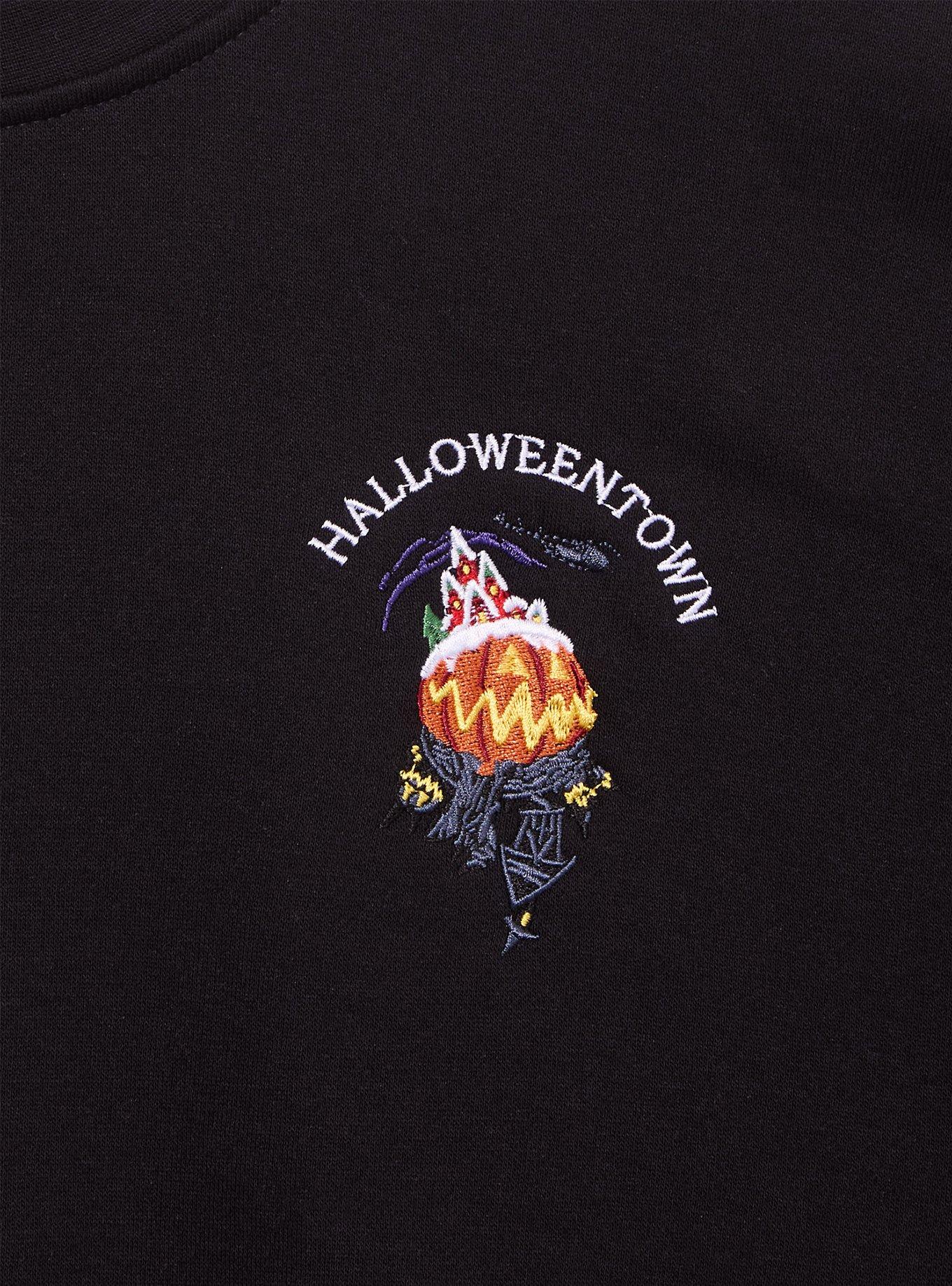 Disney Kingdom Hearts Halloween Town Crewneck - BoxLunch Exclusive, BLACK, alternate