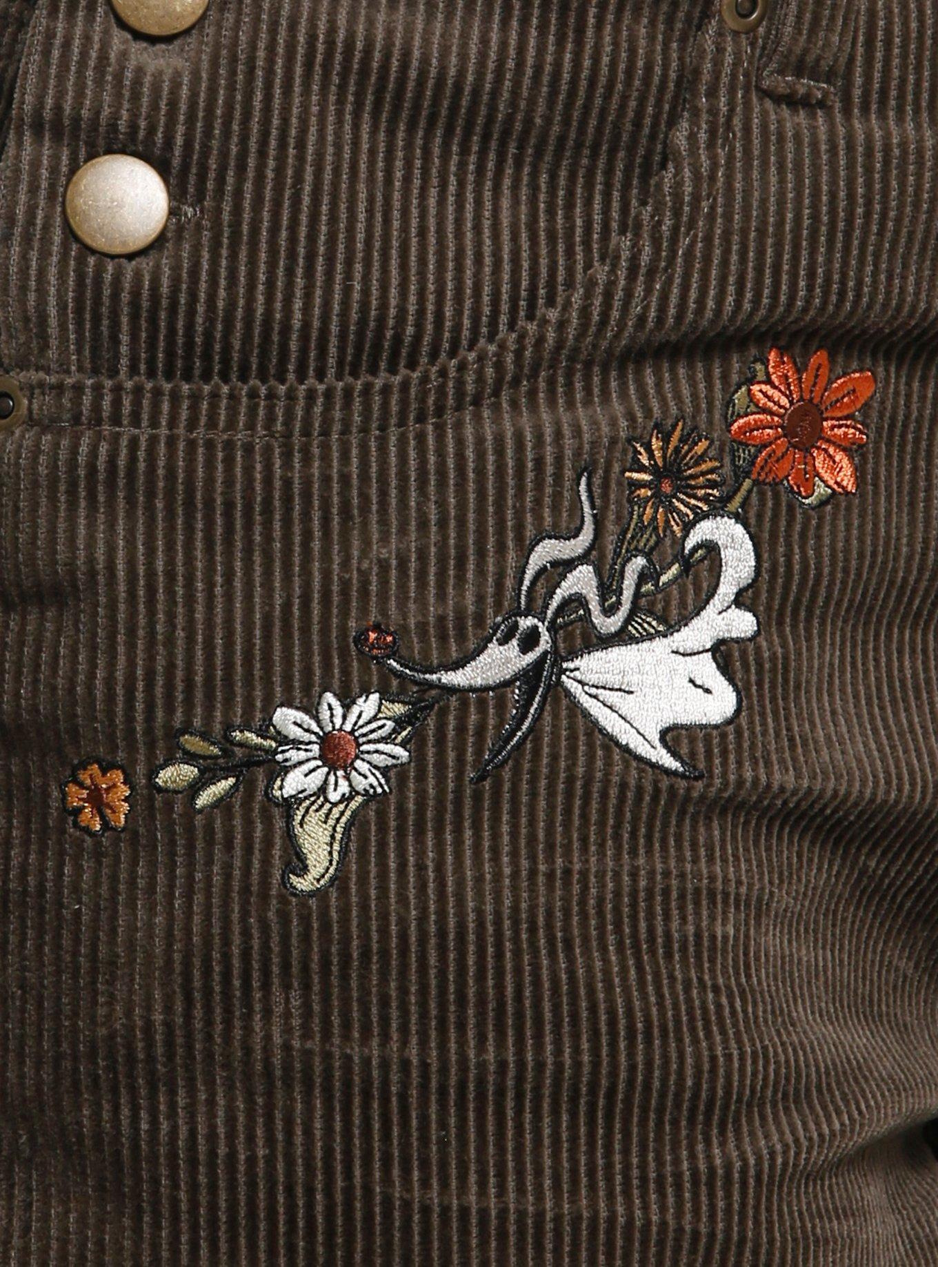The Nightmare Before Christmas Jack & Zero Corduroy Shortalls, MULTI, alternate
