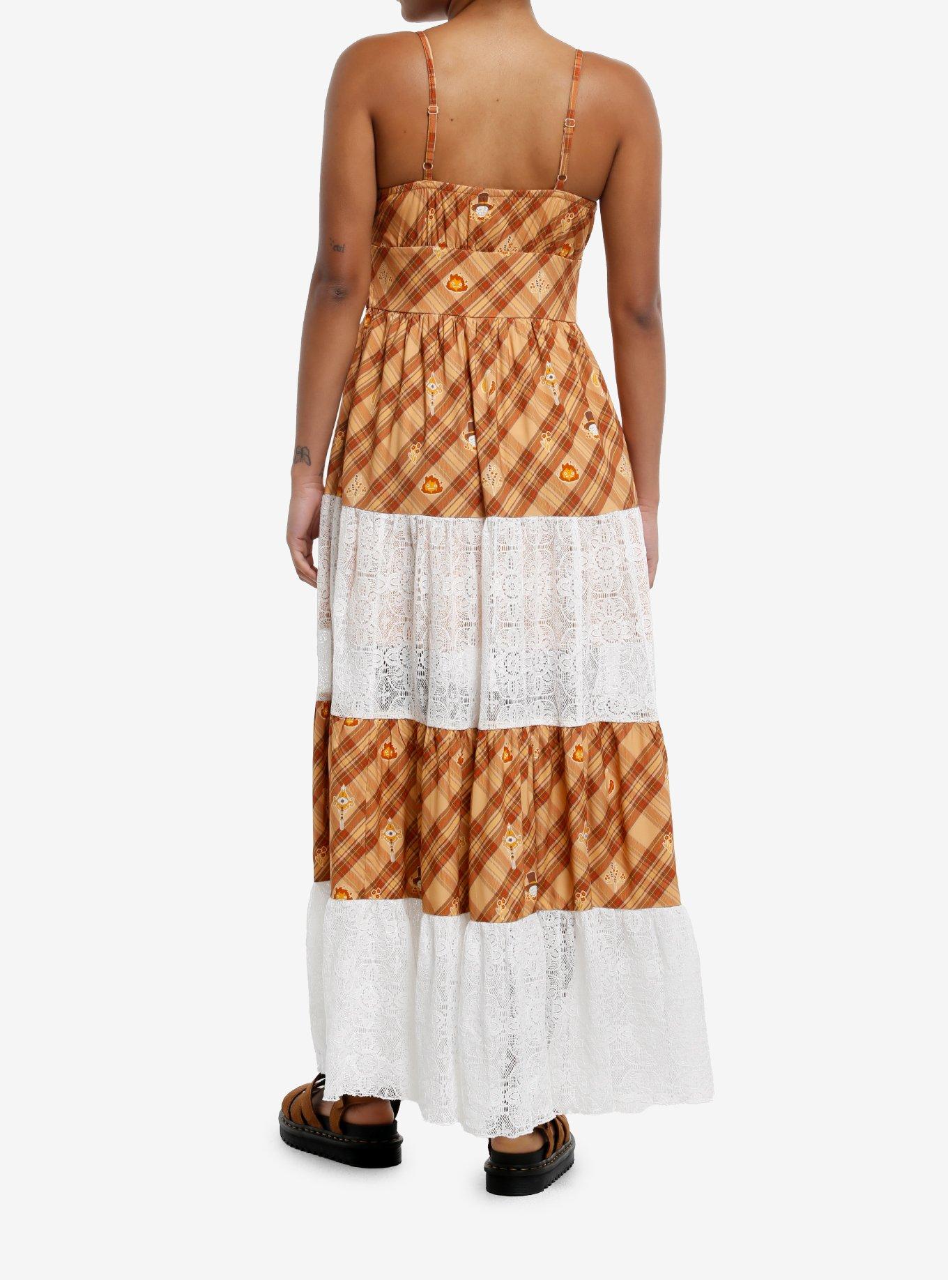 Her Universe Studio Ghibli® Howl's Moving Castle Icons Lace Panels Maxi Dress, , hi-res