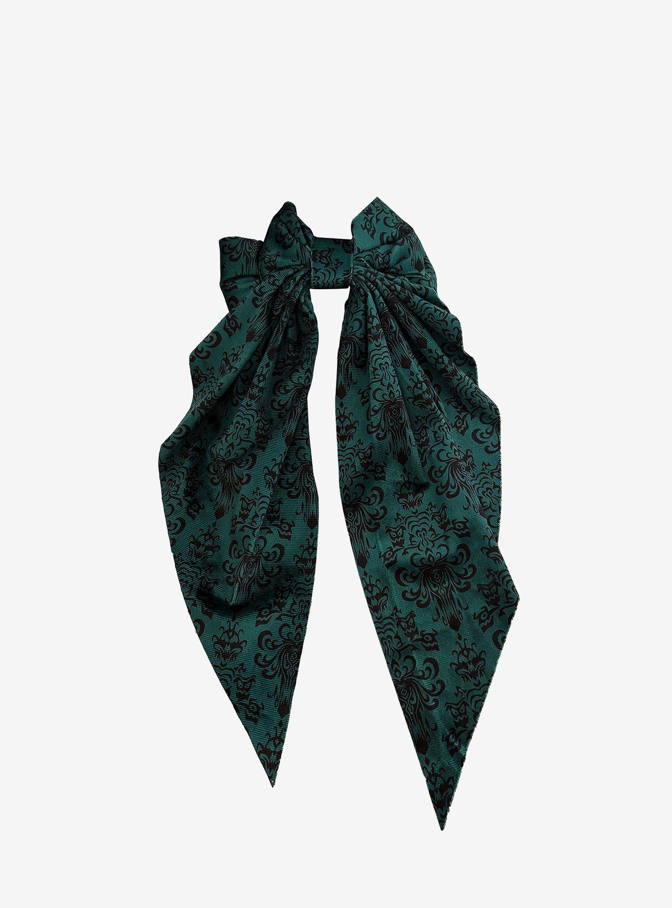 Her Universe Disney The Haunted Mansion Wallpaper Velvet Hair Bow, , hi-res