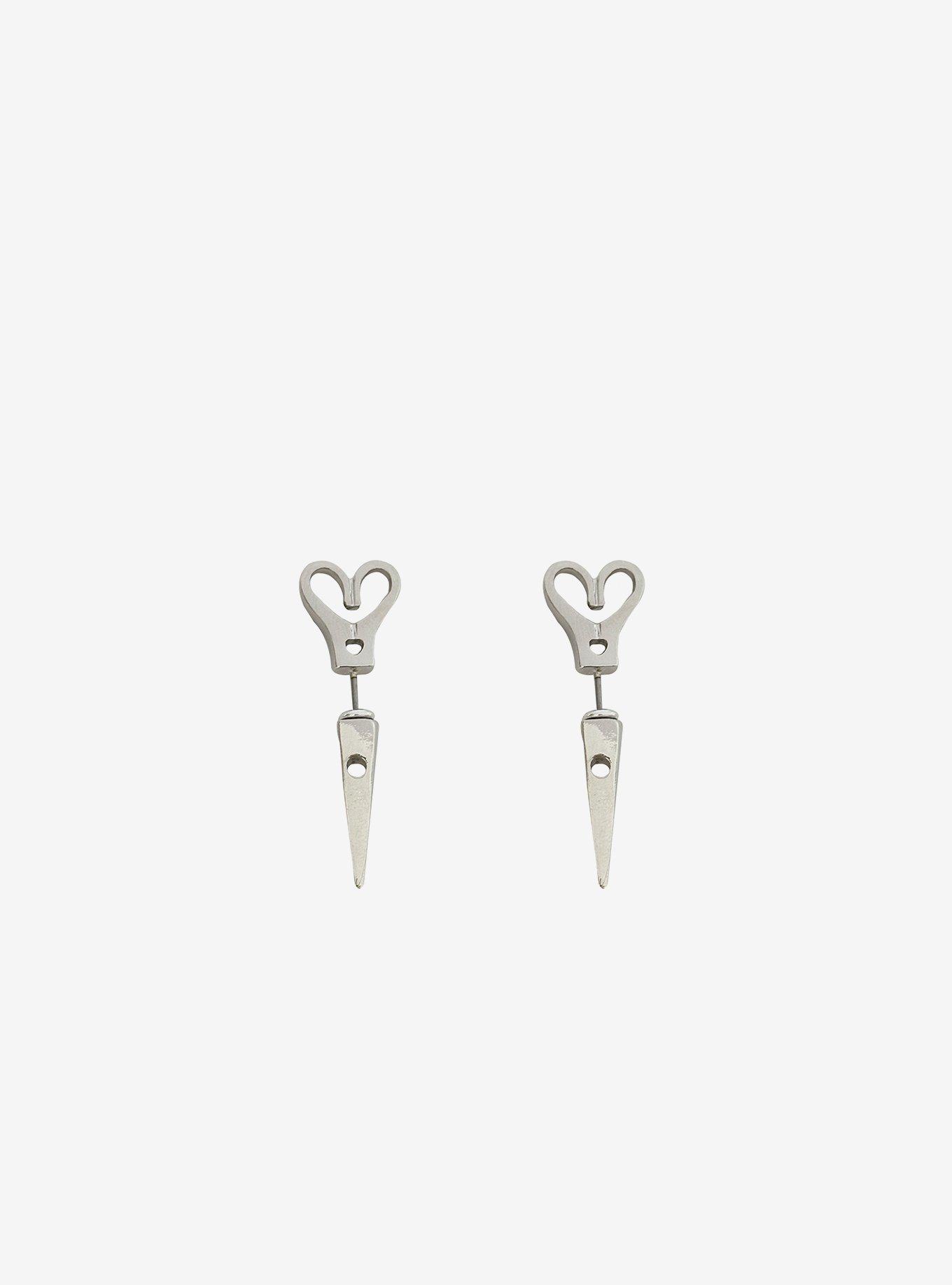 Her Universe Edward Scissorhands Scissors Front/Back Earrings, , hi-res