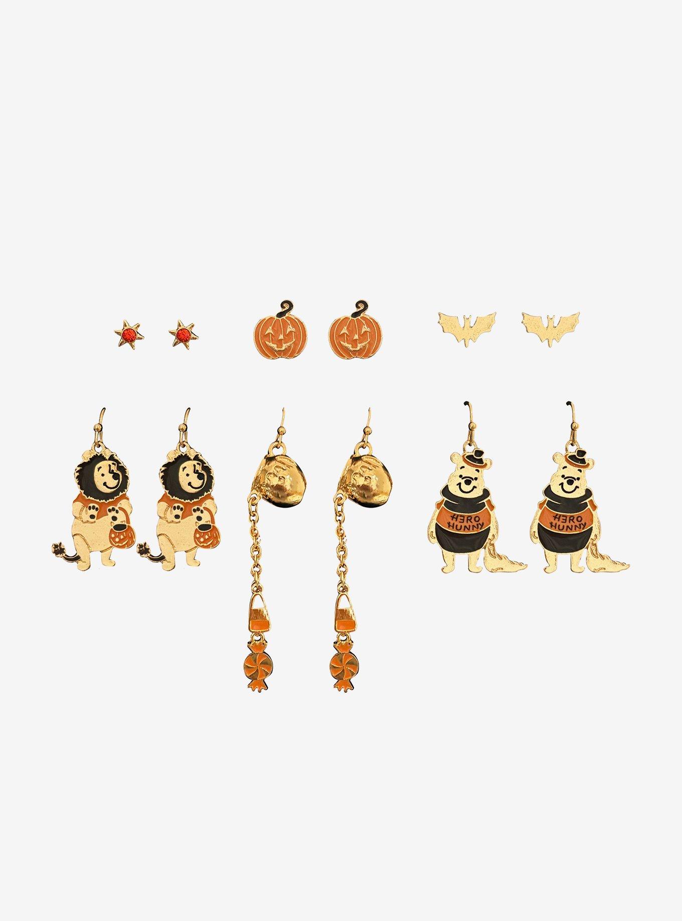 Her Universe Disney Winnie The Pooh Halloween Earring Set, , hi-res