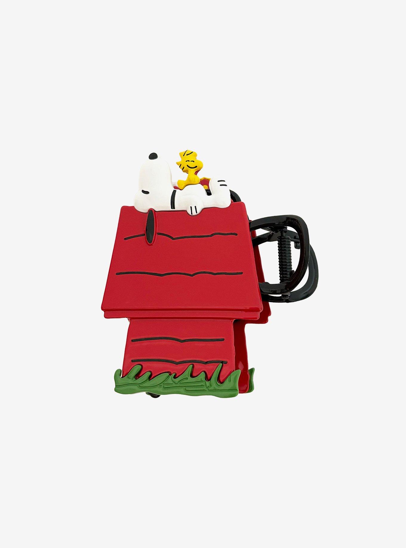 Peanuts Snoopy & Woodstock House Figural Claw Hair Clip, , hi-res