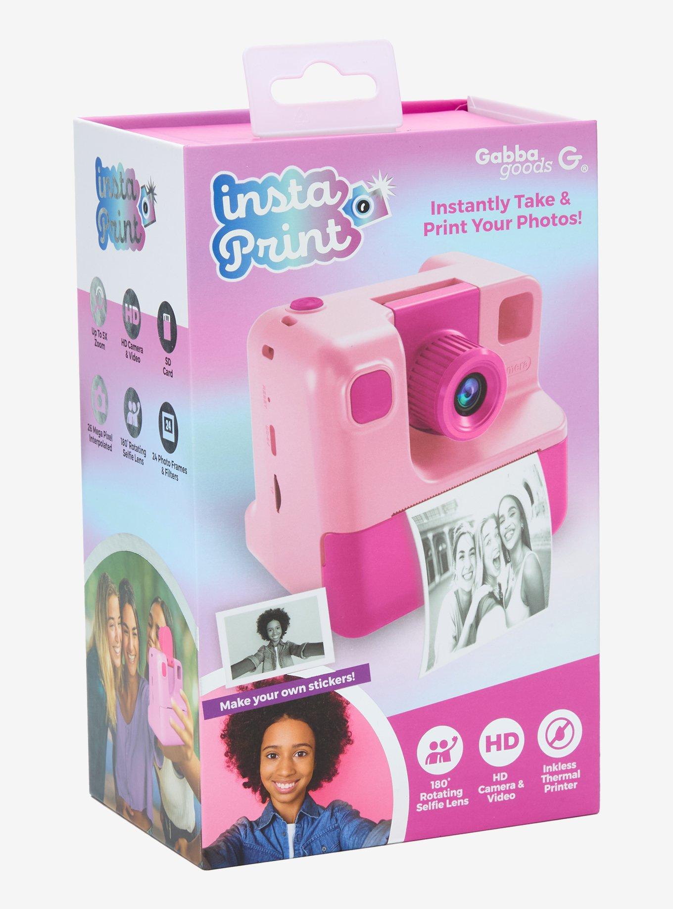 Pink InstaPrint Camera, , alternate
