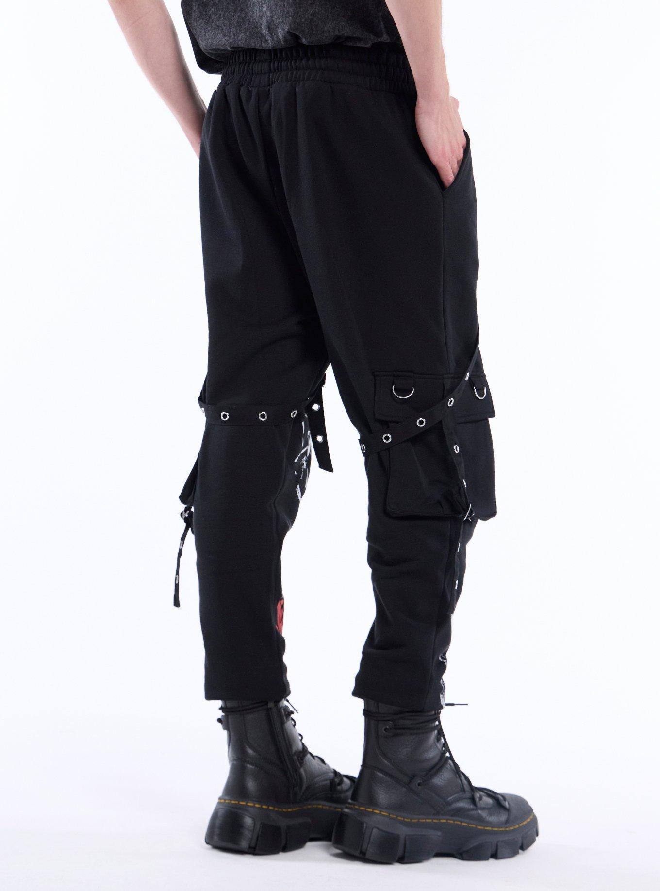 Death Note Harness Straps Icon Jogger Sweatpants, , hi-res