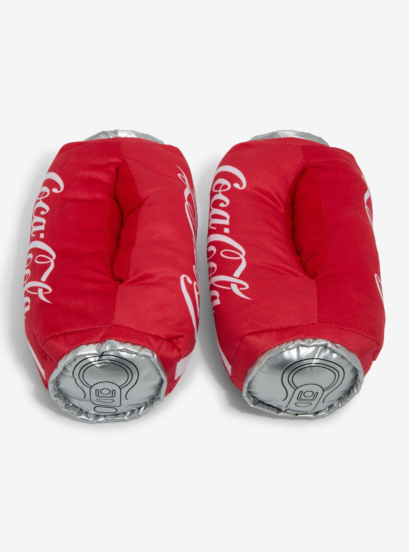 Coca-Cola Plush Slippers, , hi-res