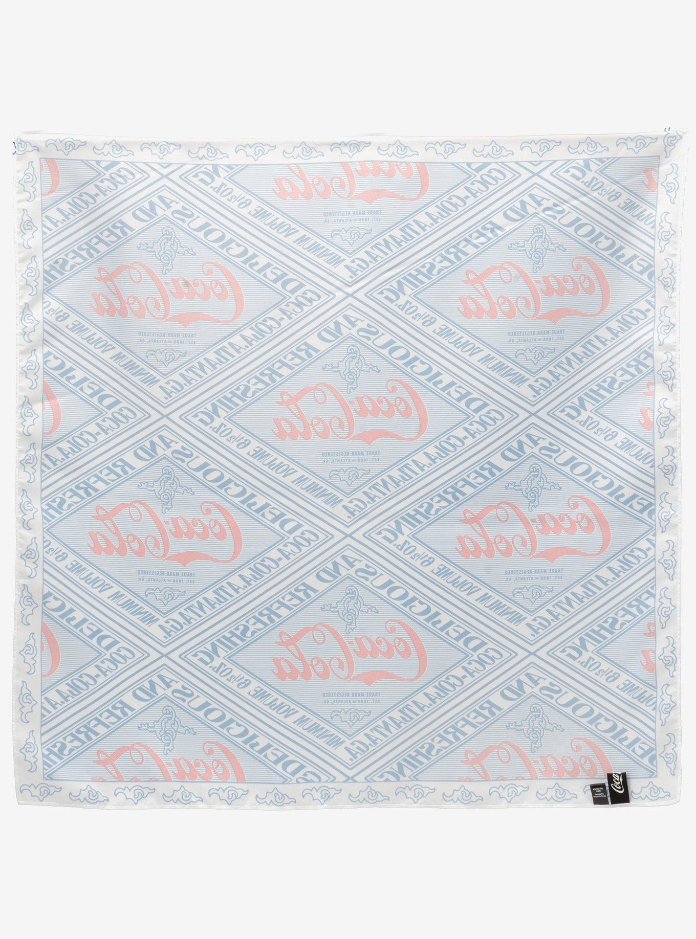 Coca-Cola Print Satin Scarf, , alternate