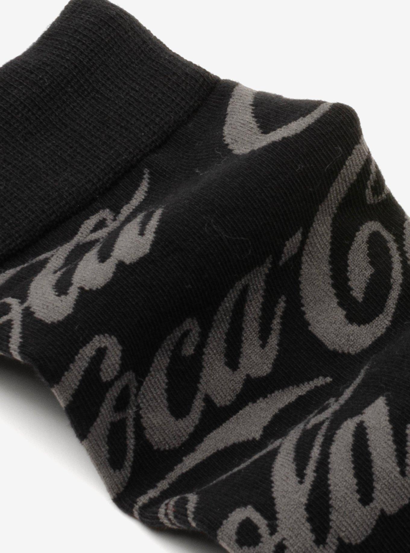 Coca-Cola Black Logo Dress Socks, , alternate