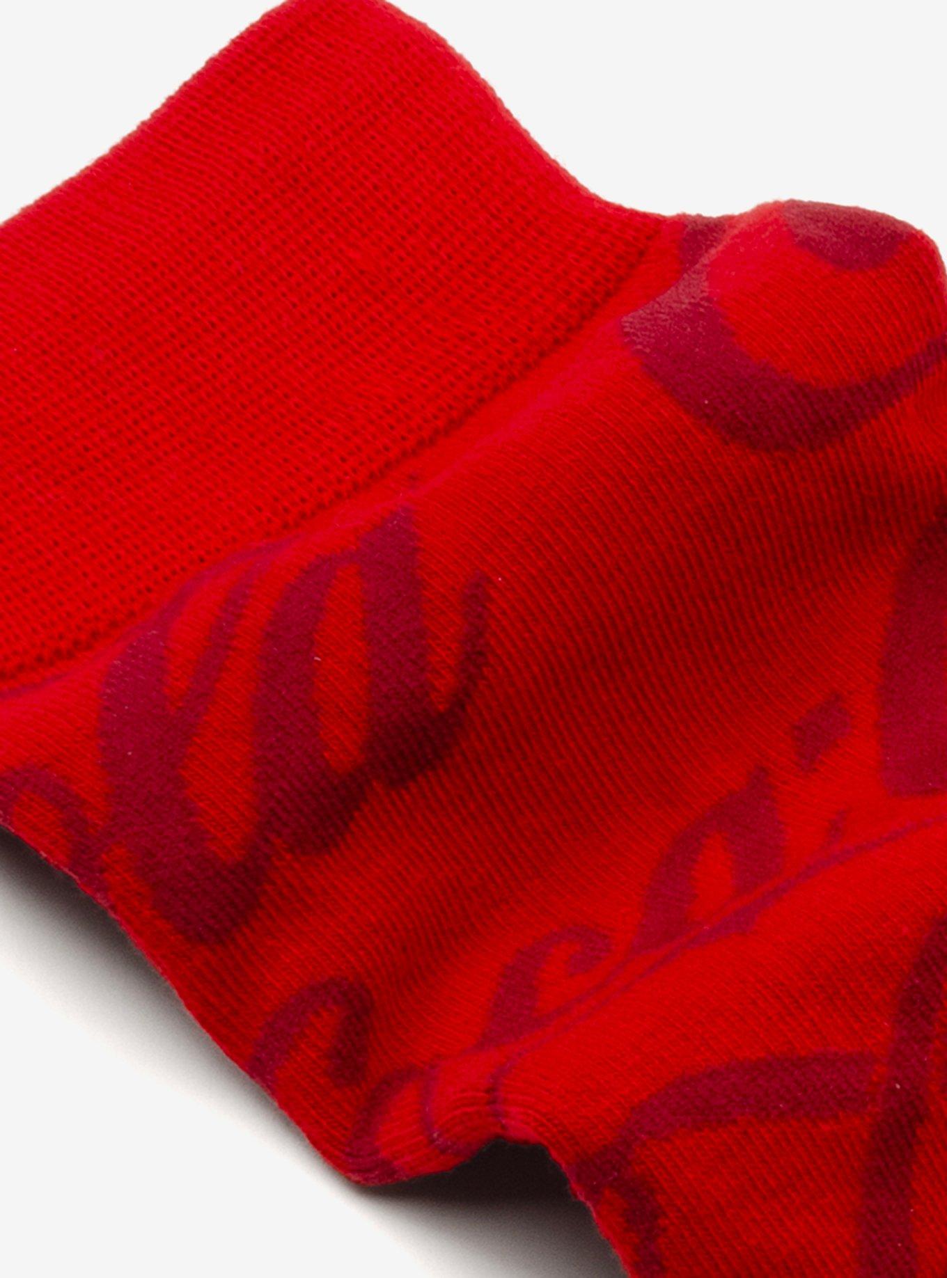 Coca-Cola Red Logo Dress Socks, , alternate