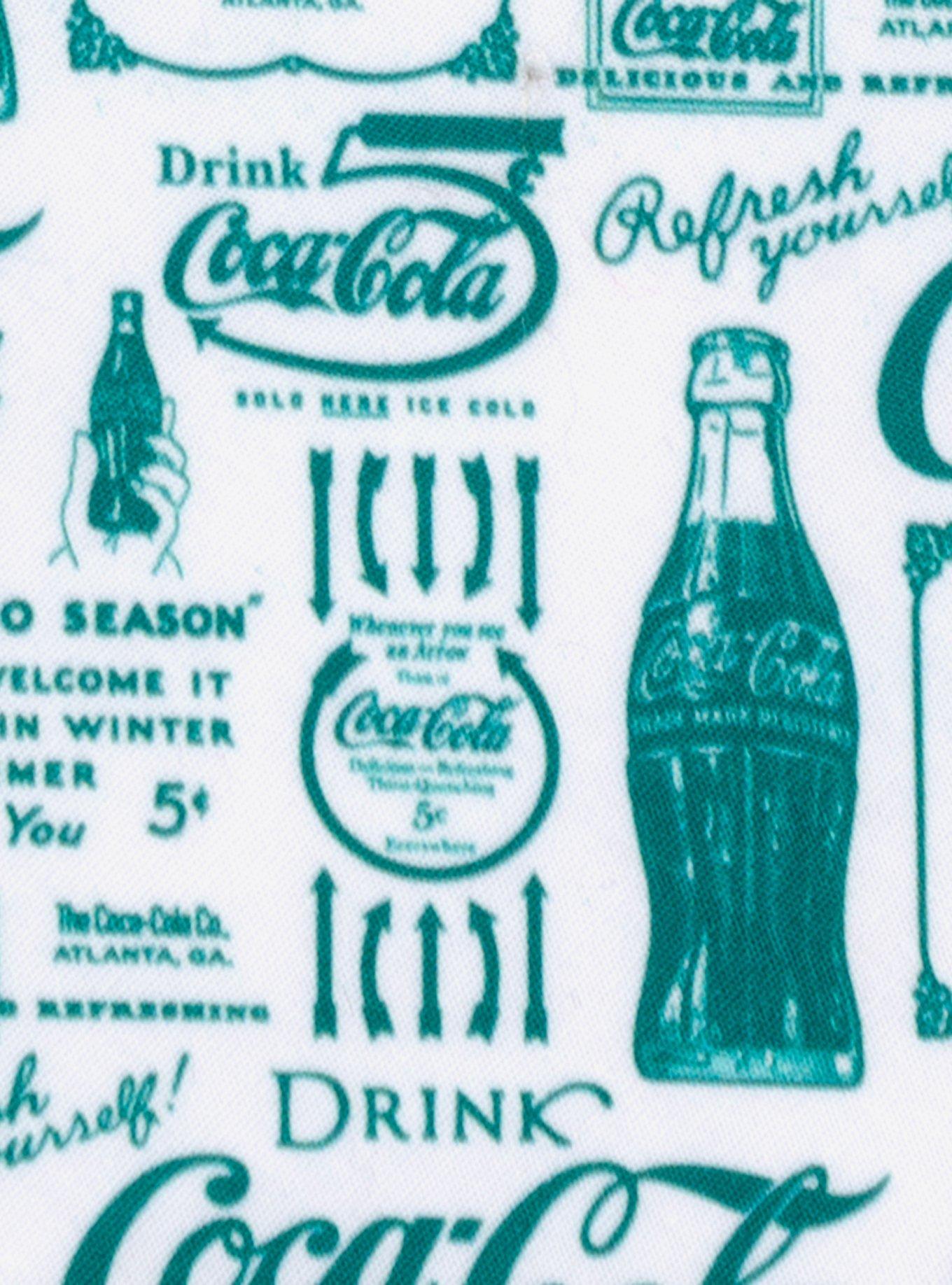 Coca-Cola Green Bottle Men's Tie, , alternate