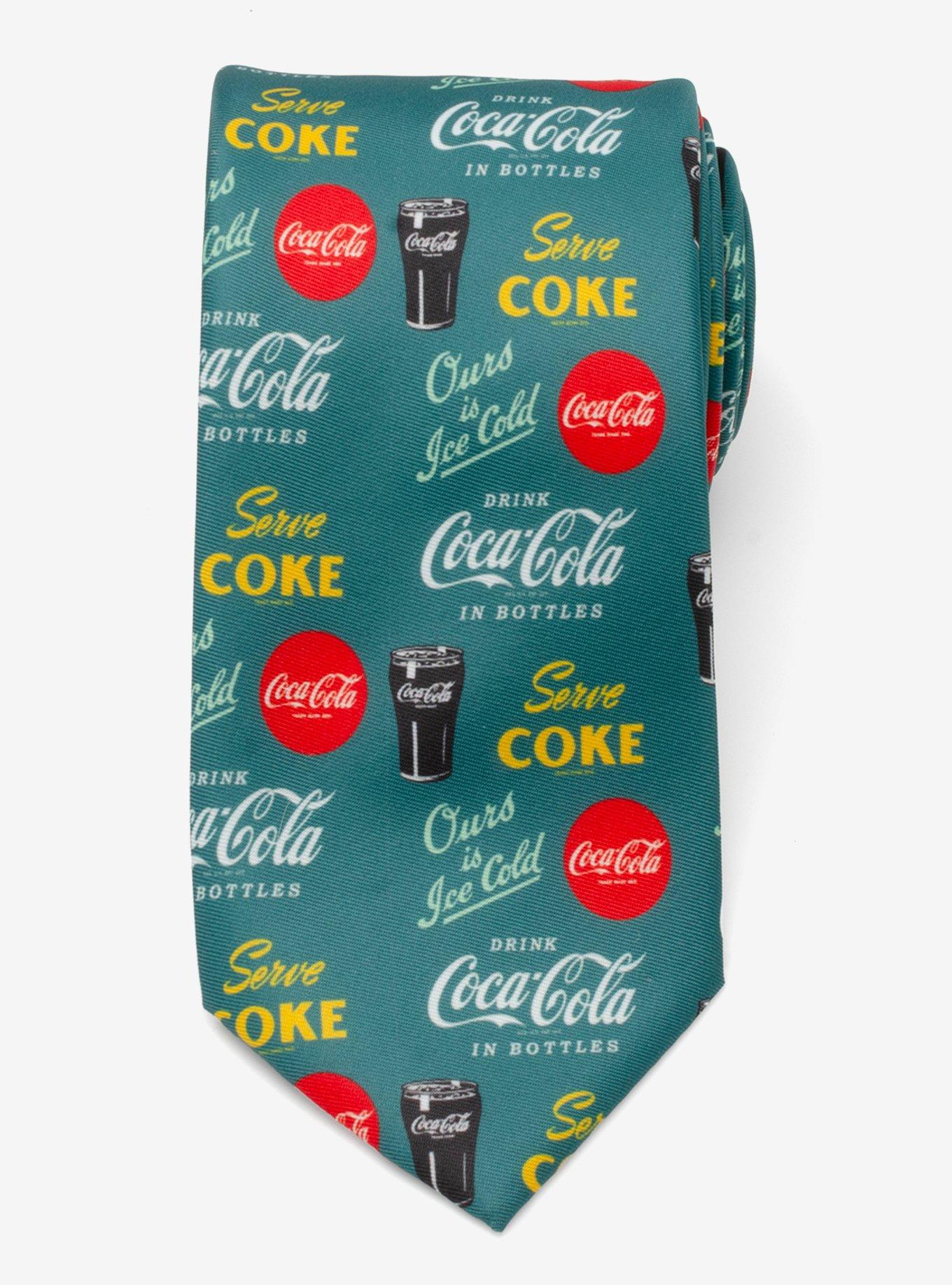 Coca-Cola Green Men's Tie, , alternate