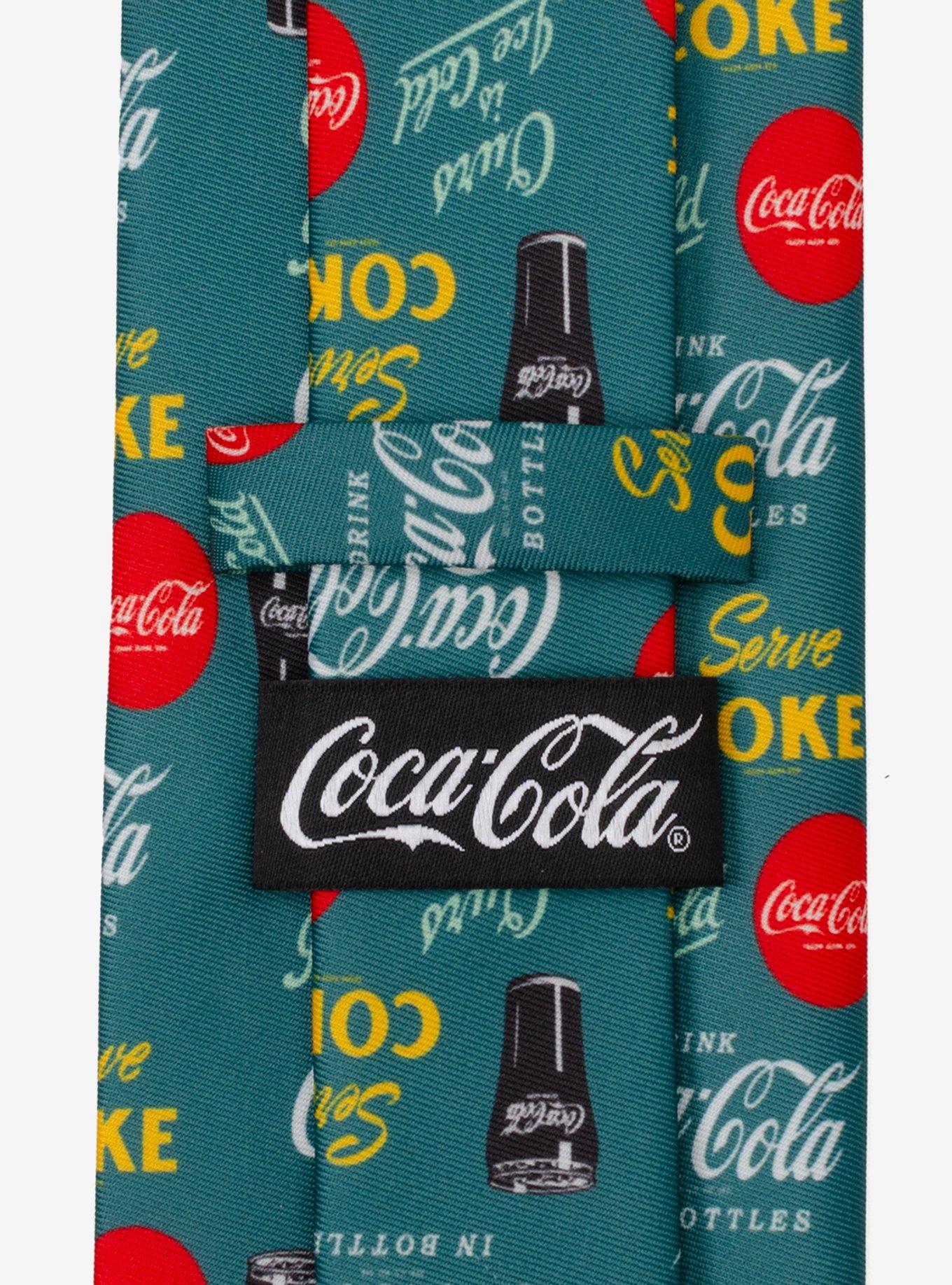 Coca-Cola Green Men's Tie, , alternate
