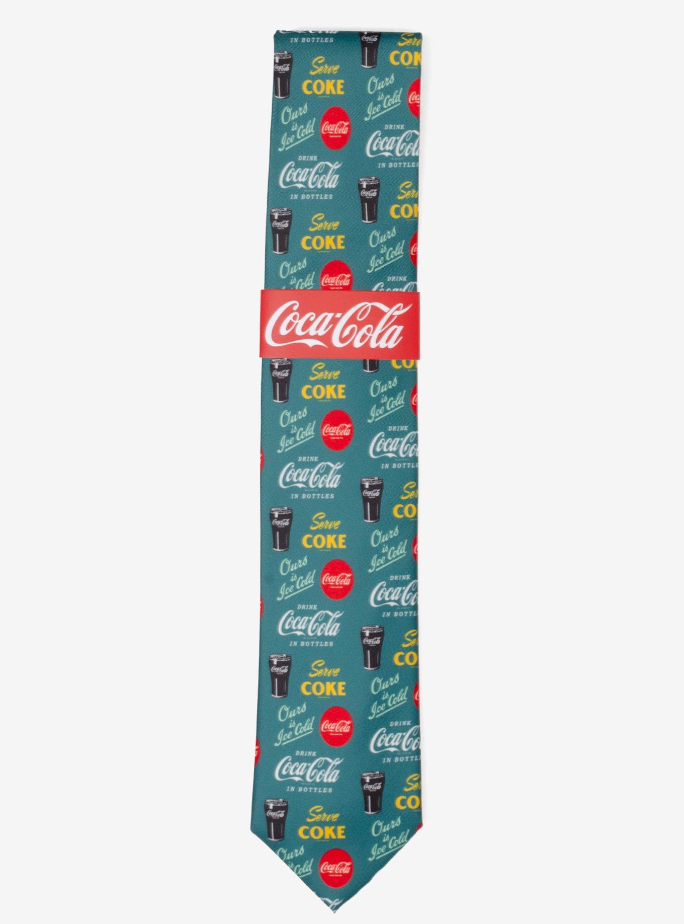 Coca-Cola Green Men's Tie, , alternate
