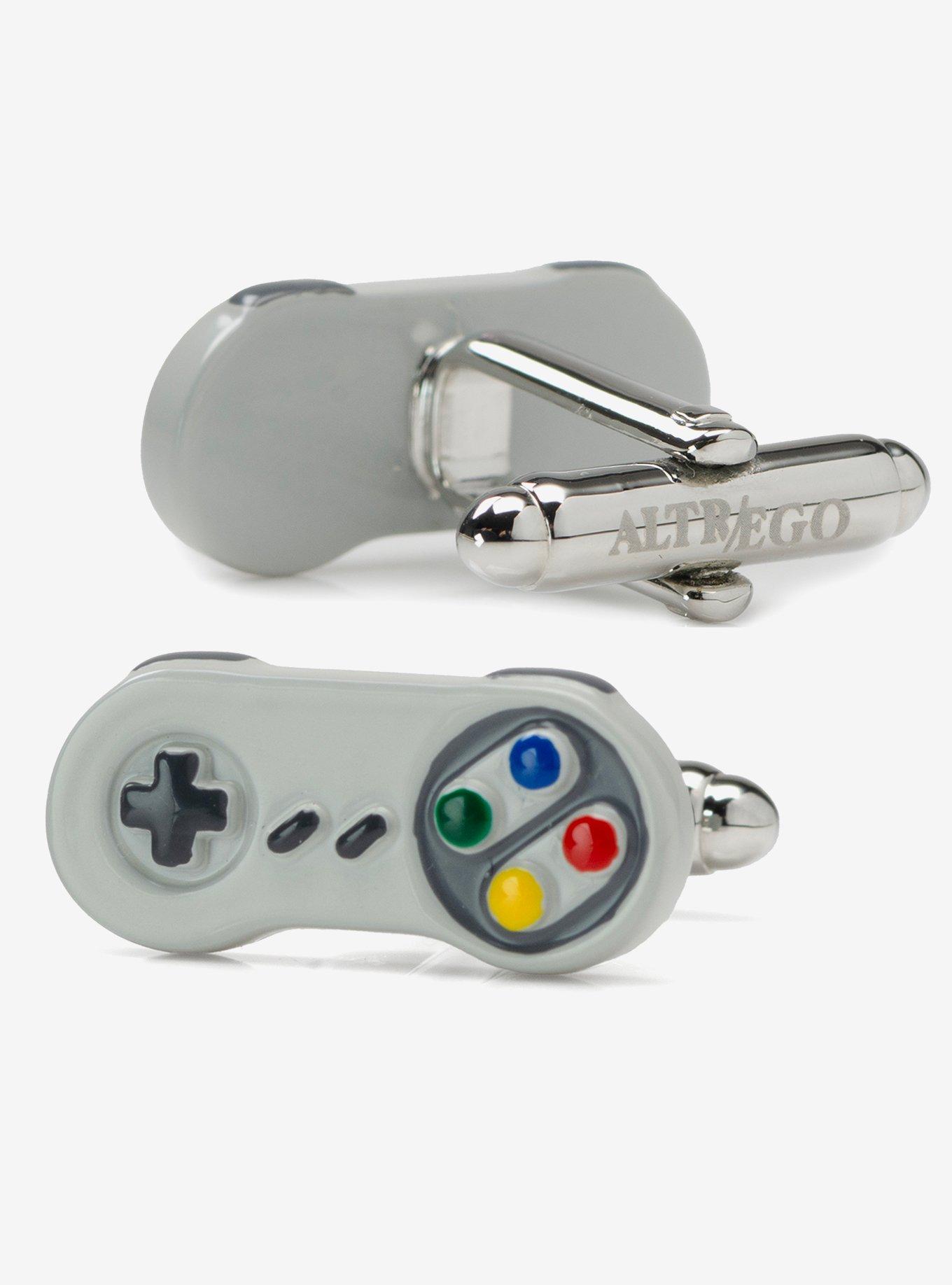 3D Vintage Game Controller Cufflinks, , alternate